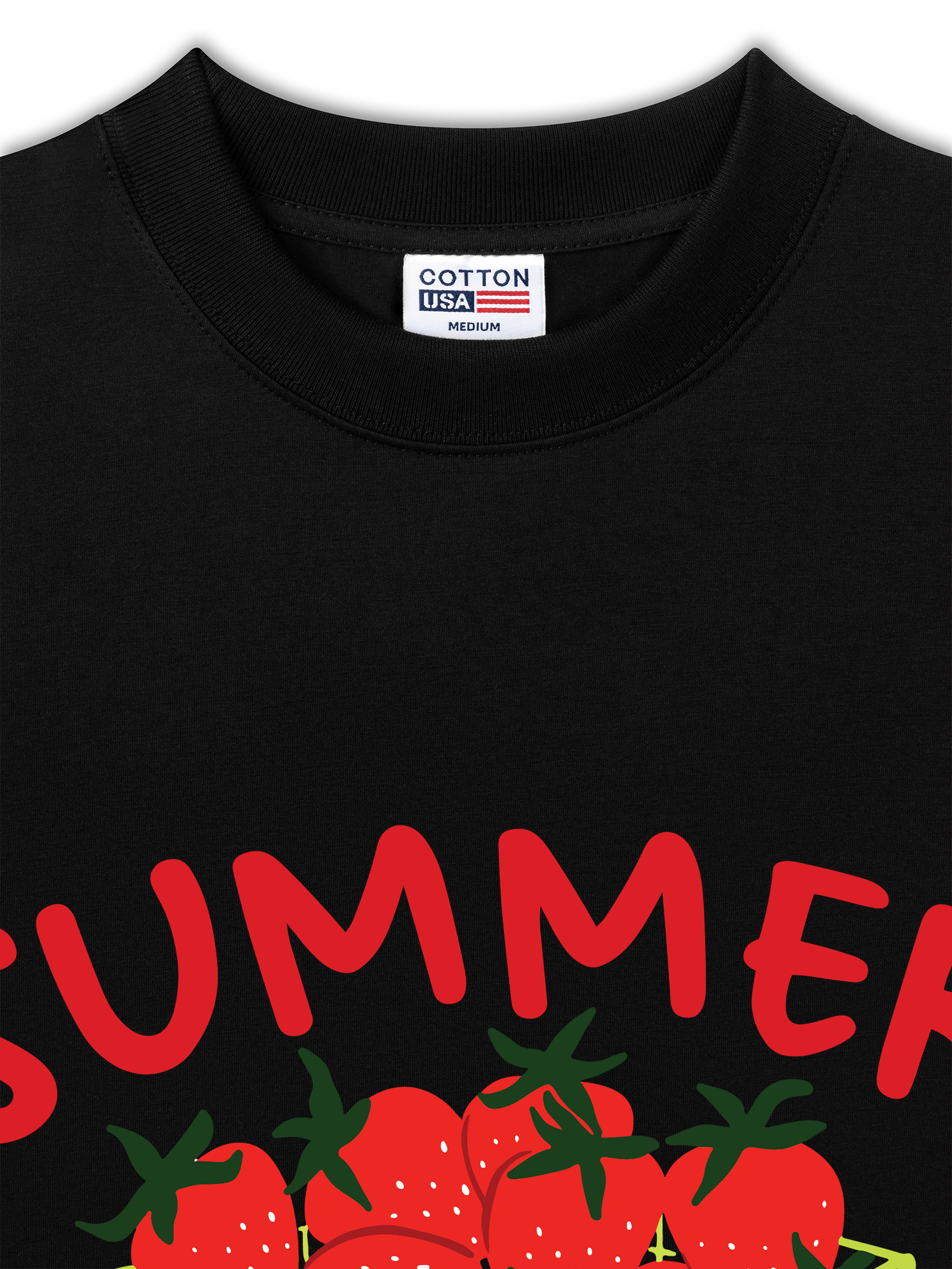 Áo Thun Relaxed Fit Tropical Strawberry