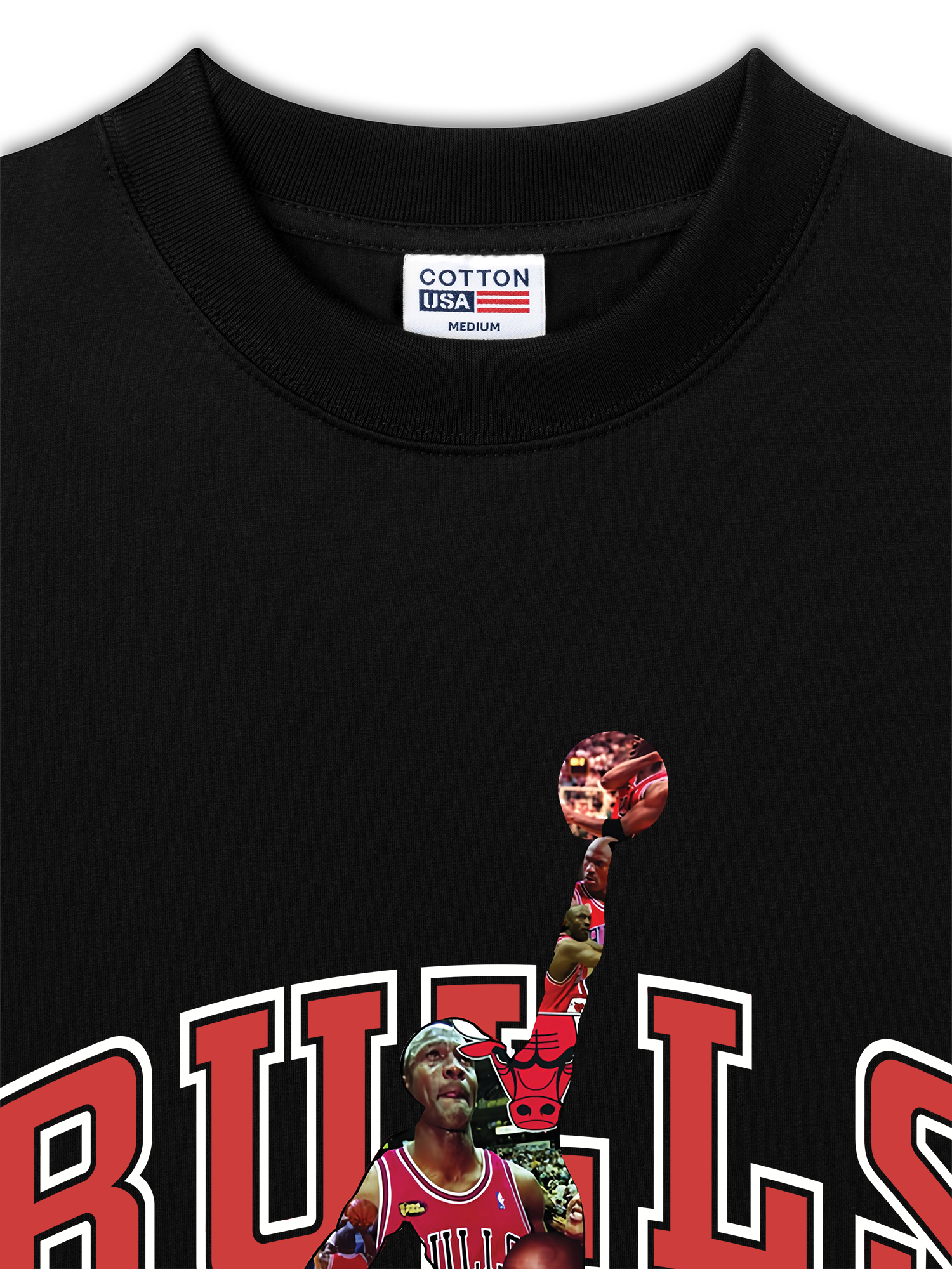 Áo Thun Relaxed Fit  Basketball Bull 23