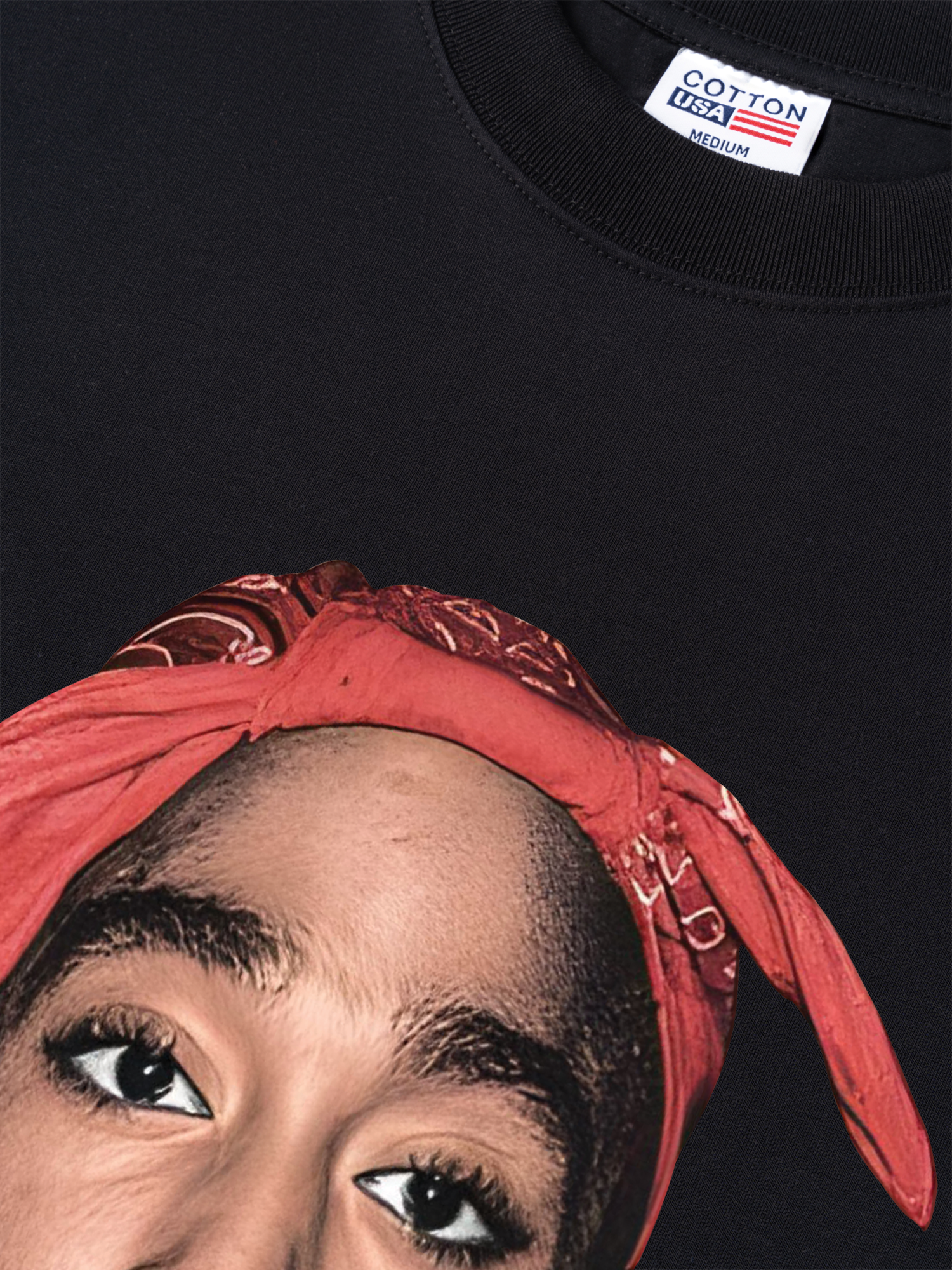 Áo Thun Relaxed Fit Rapper 2Pac All Eyes On Me