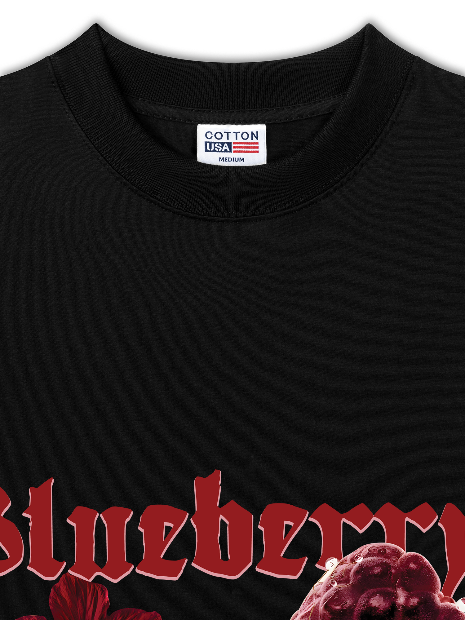 Áo Thun Relaxed Fit Tropical Blue Berry