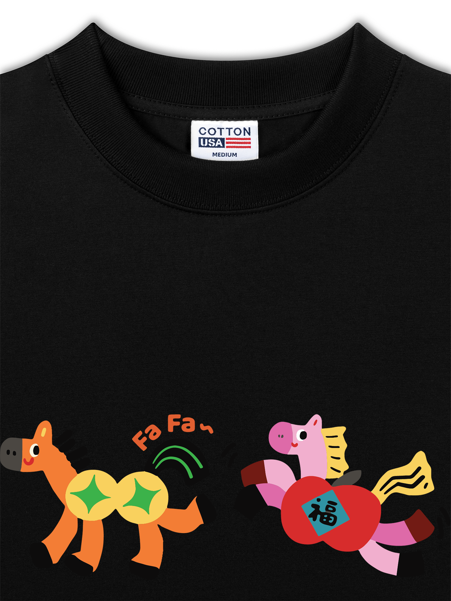 Áo Thun Relaxed Fit Horse Year