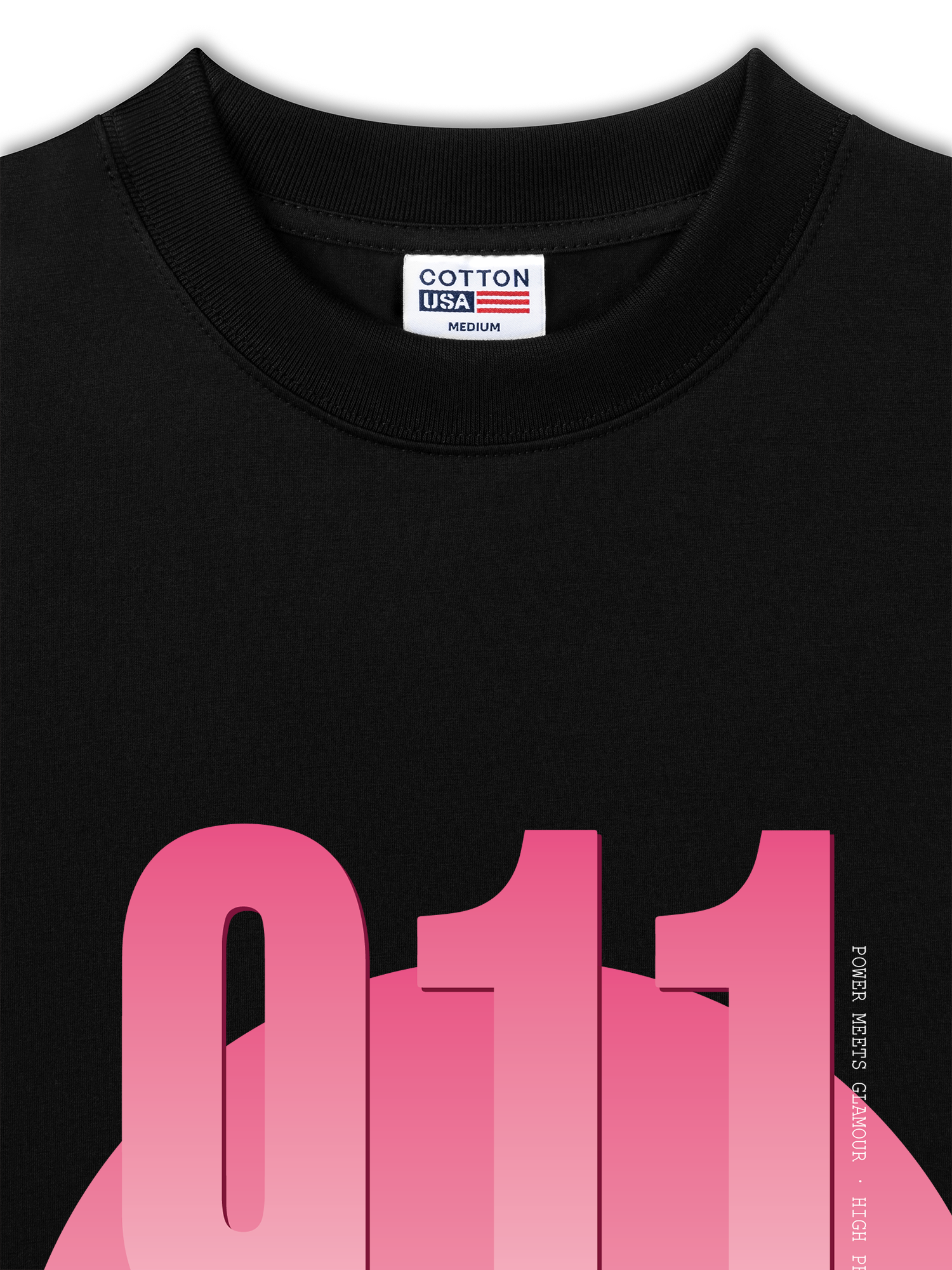 Áo Thun Relaxed Fit Car 911 Icon In Pink