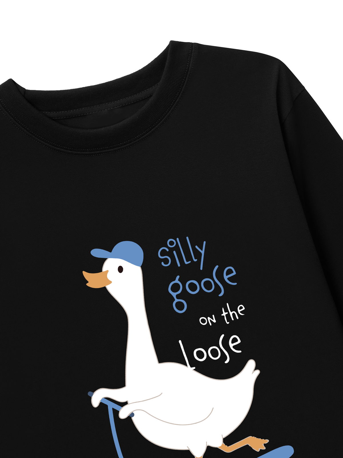 Áo Thun Dài Tay Farm Silly Goose On The Loose