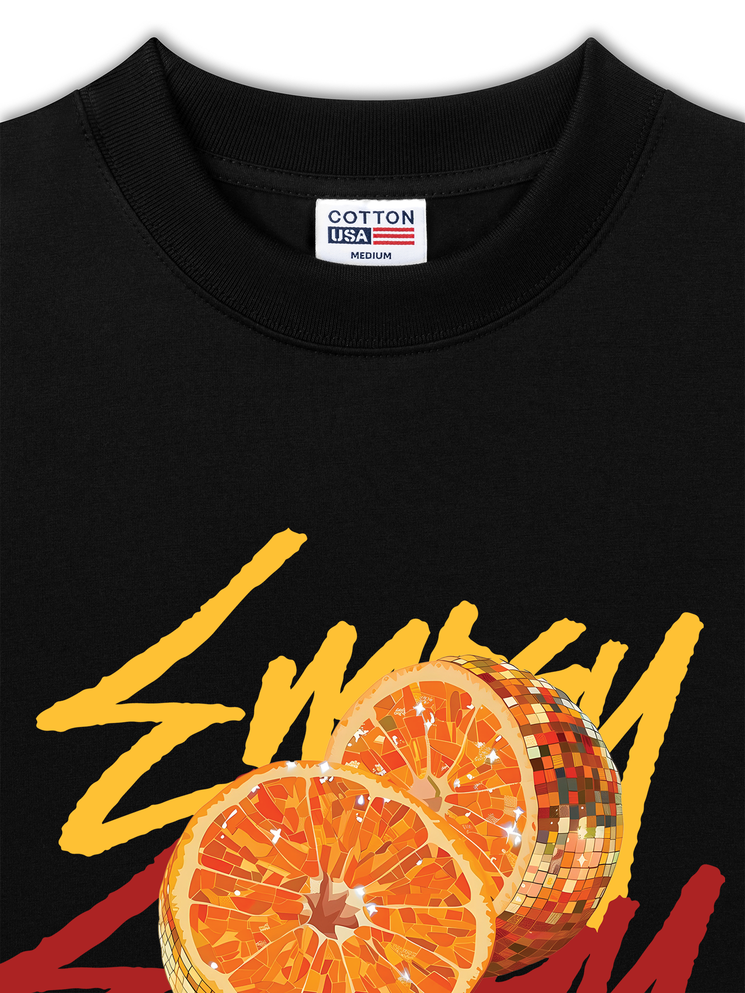 Áo Thun Relaxed Fit Energy Tangerine Dream