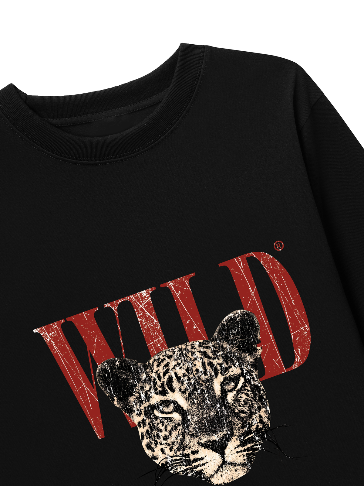 Áo Thun Dài Tay Urban Leopard Crimson Wild