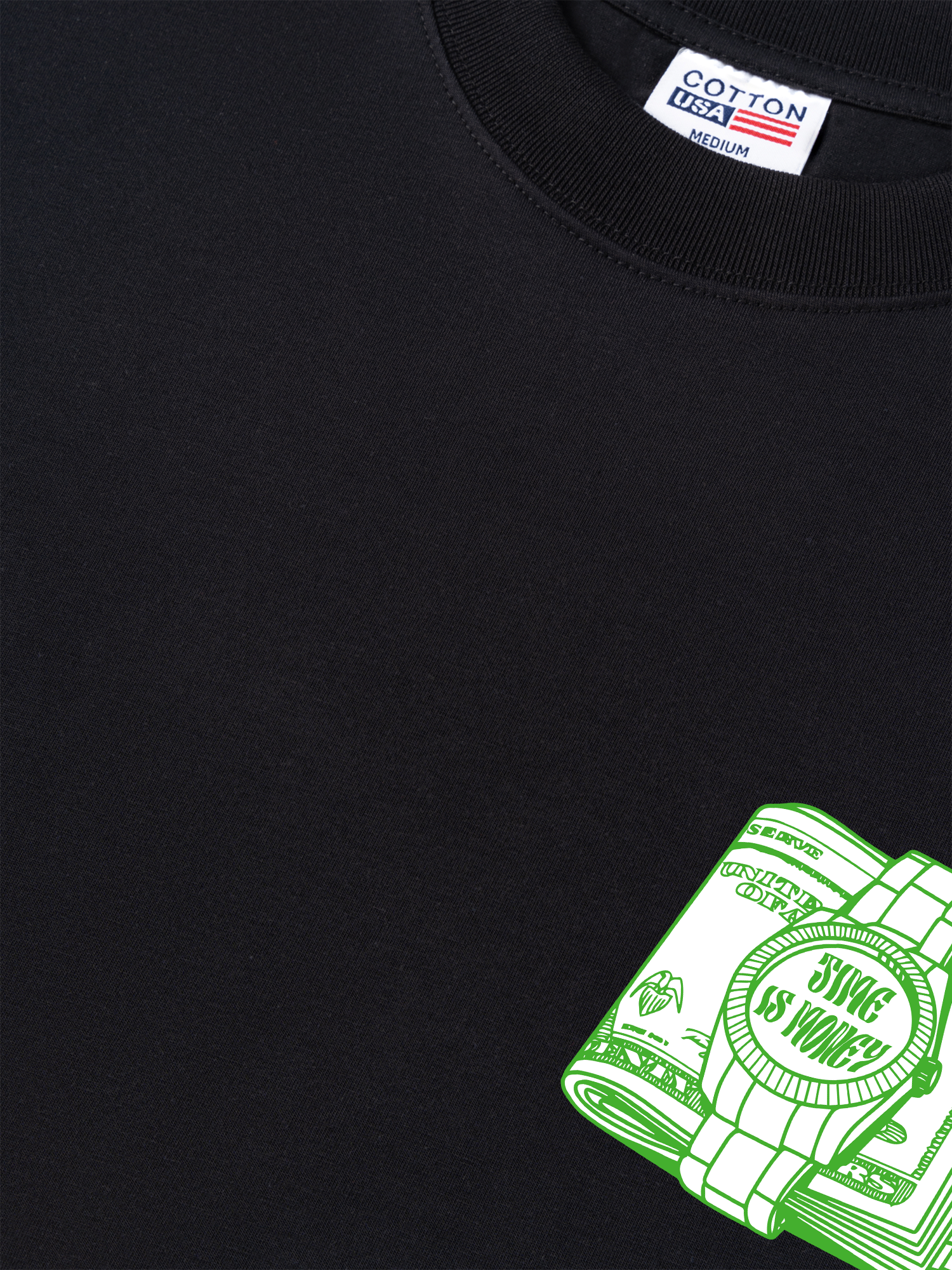 Áo Thun Relaxed Fit Money Is Time