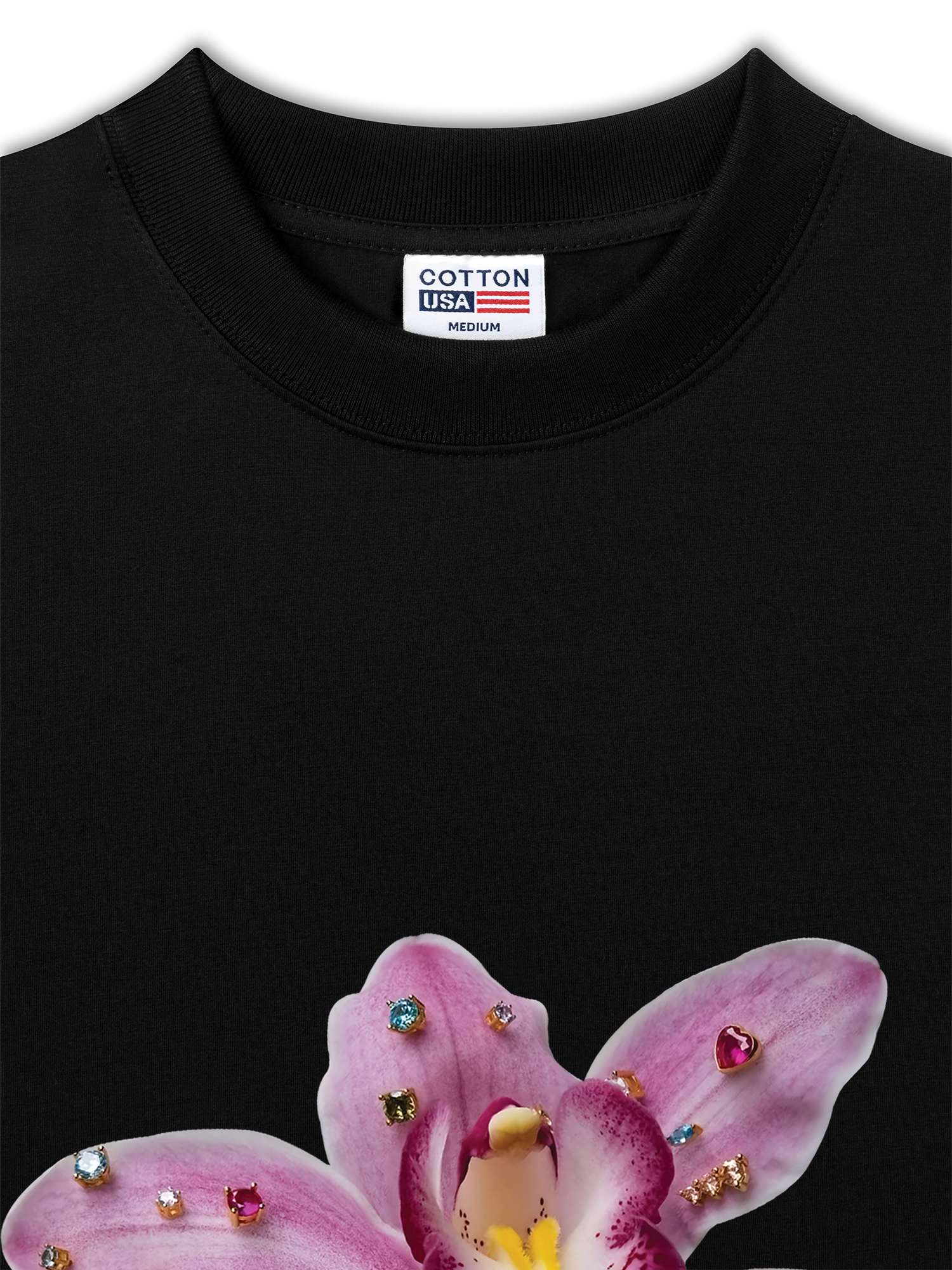 Áo Thun Relaxed Fit Bling Orchid Girl