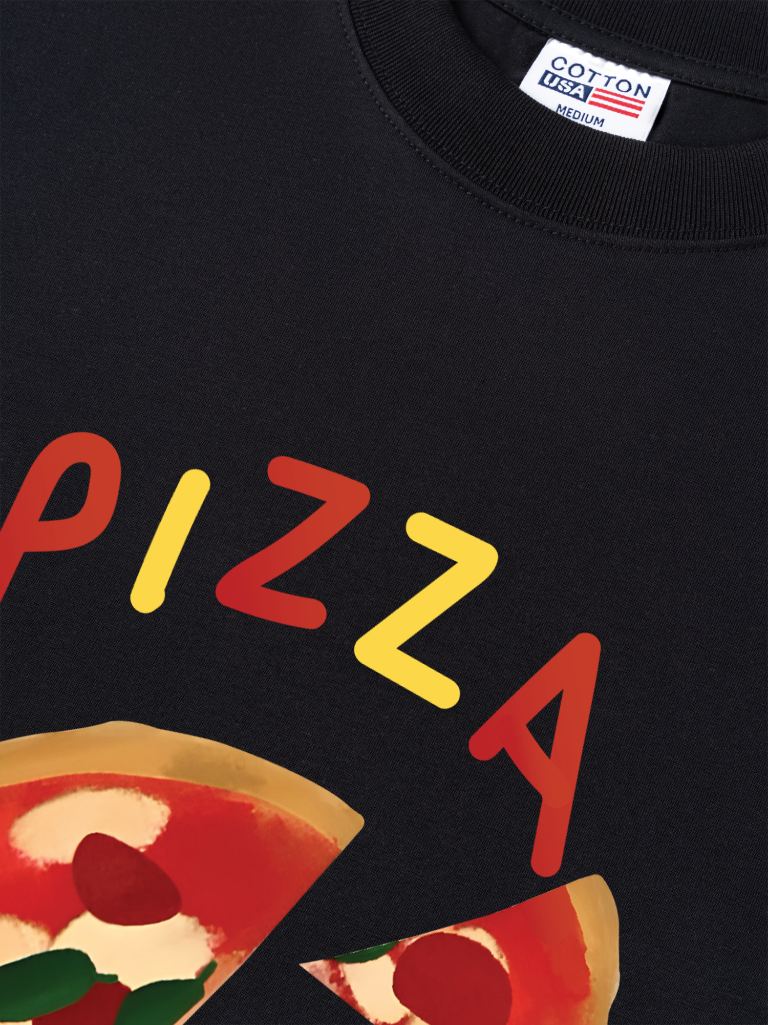 Áo Thun Relaxed Fit Yummy Mood Pizzapizza