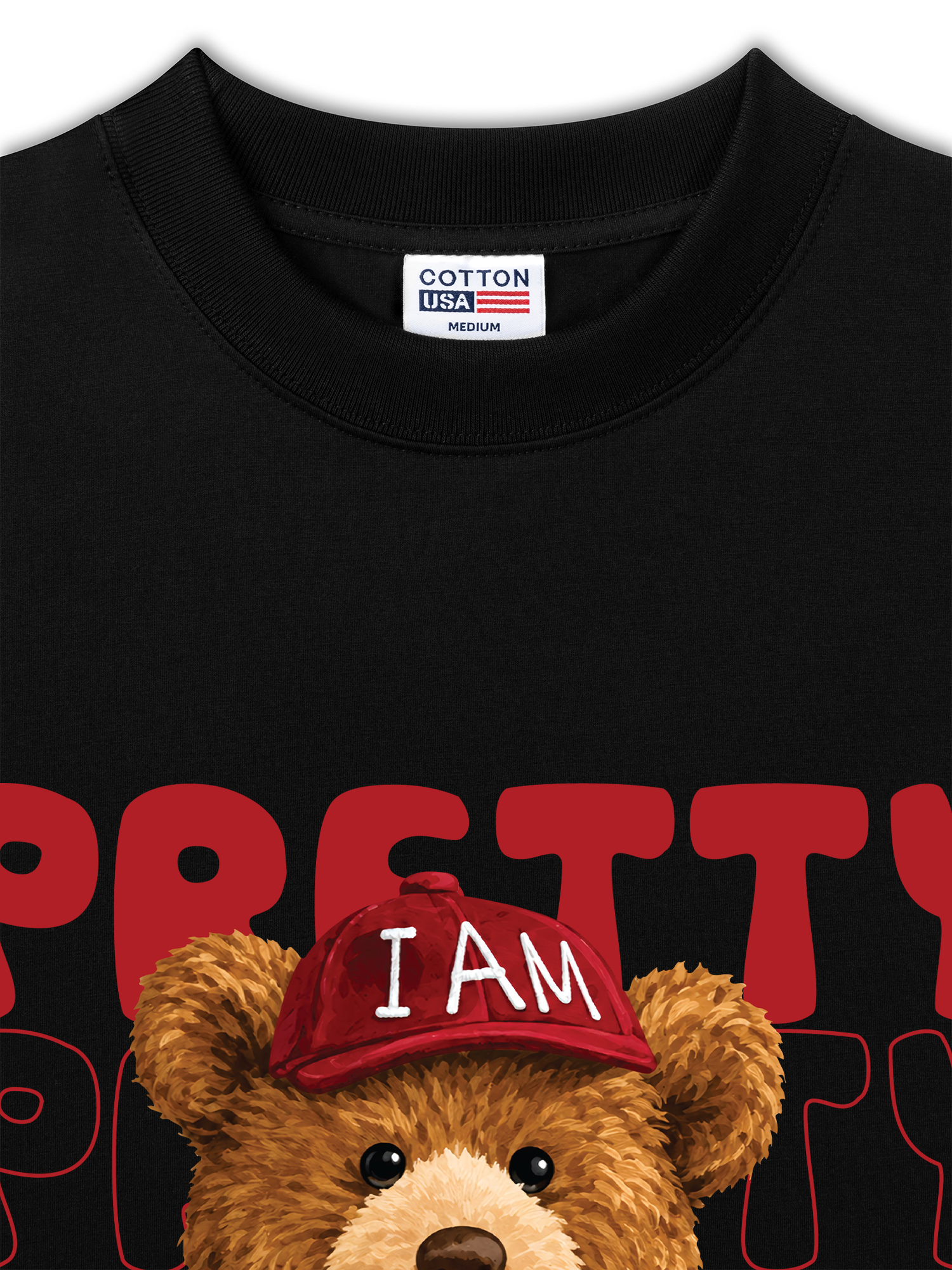 Áo Thun Relaxed Fit Bear Town Pretty Bear