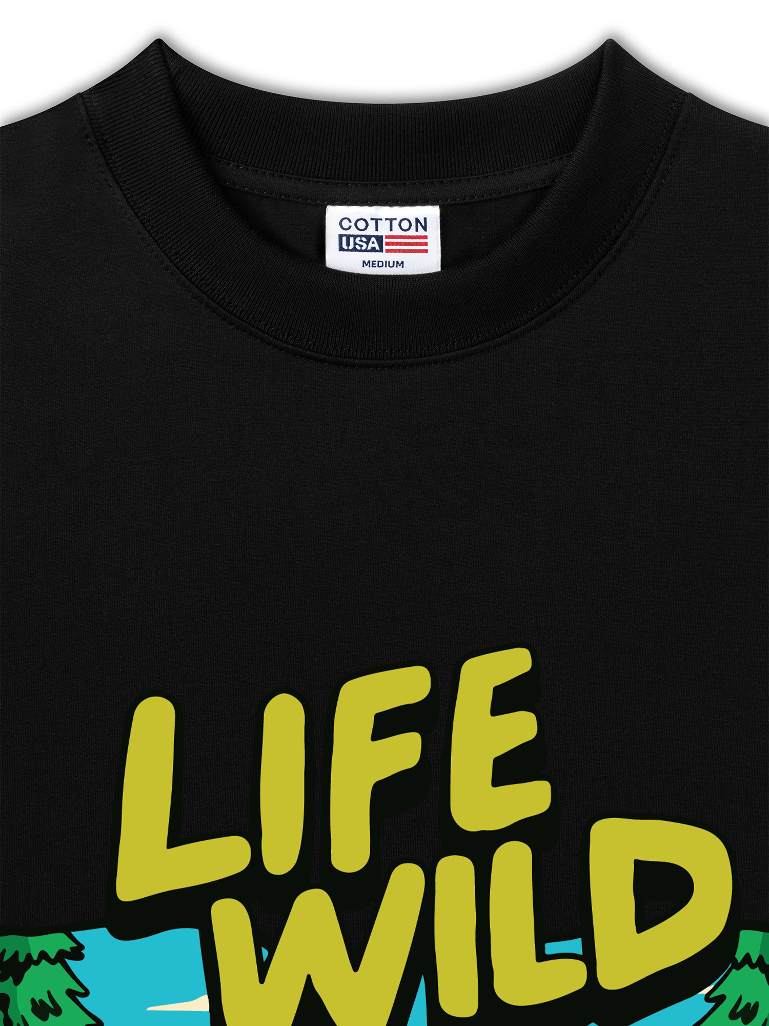 Áo Thun Relaxed Fit Adventure Life Wild