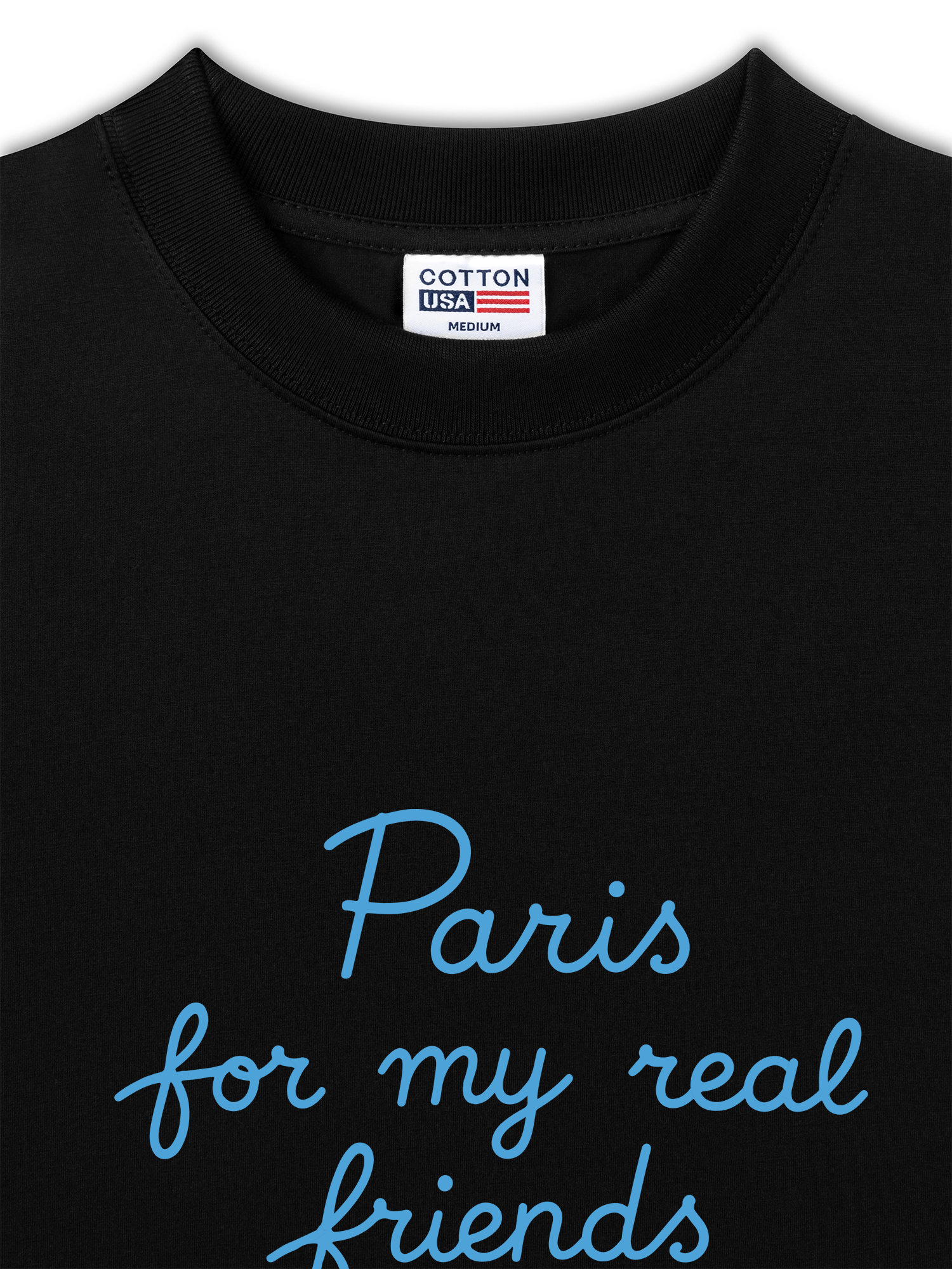 Áo Thun Relaxed Fit Paris For Real Friend