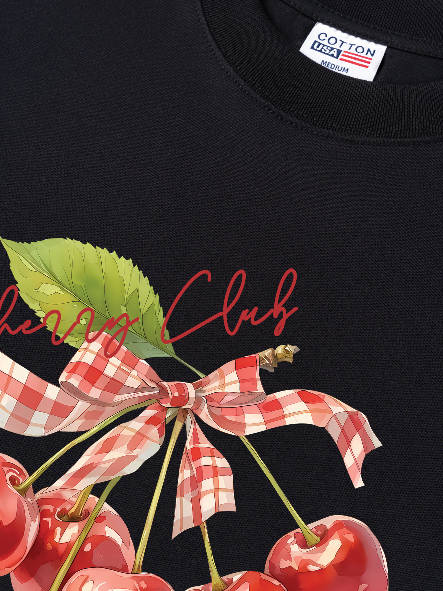 Áo Thun Relaxed Fit Cherry Red Cherry Club