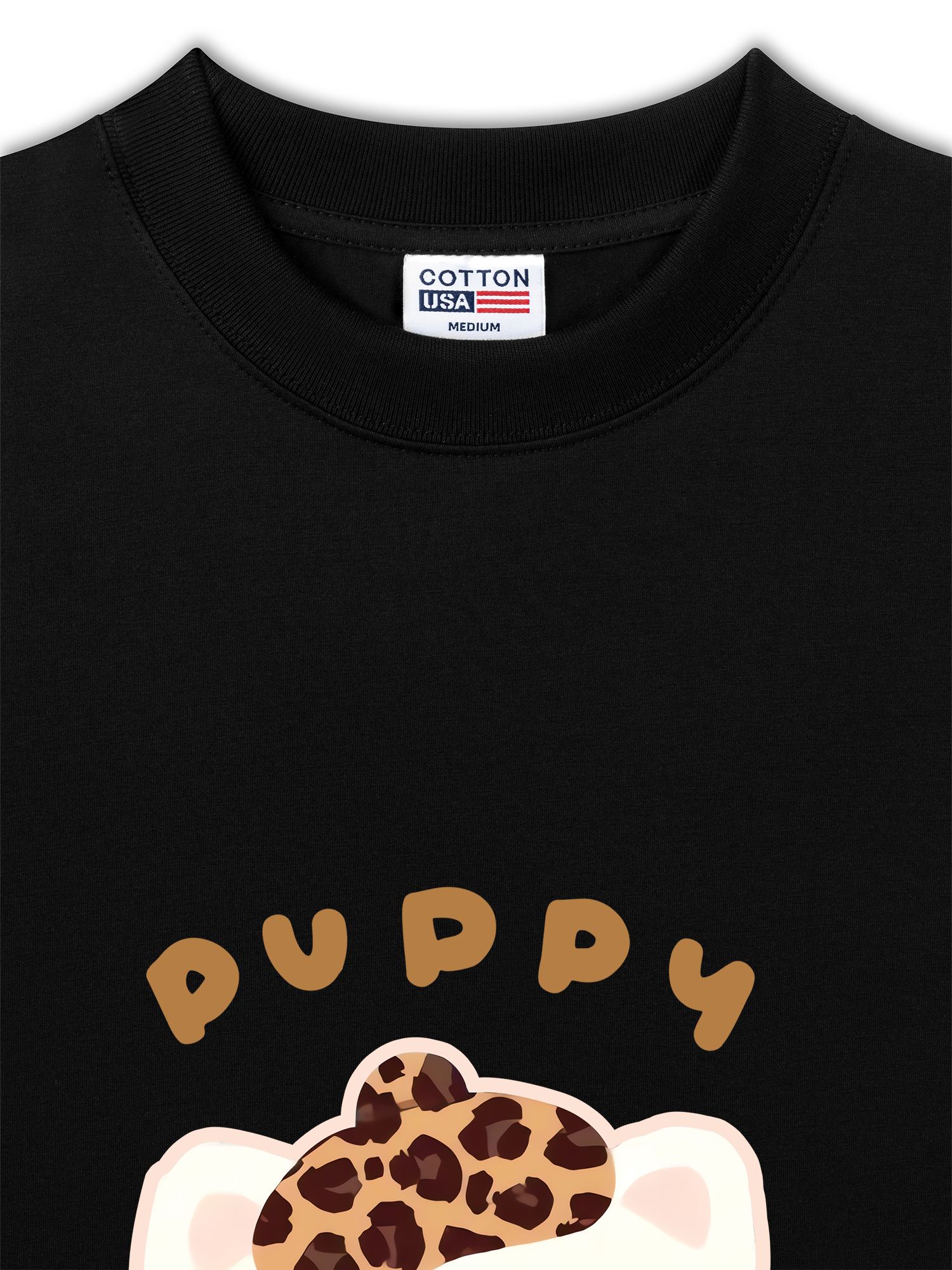 Áo Thun Relaxed Fit Soft Paw Leopard Puppy