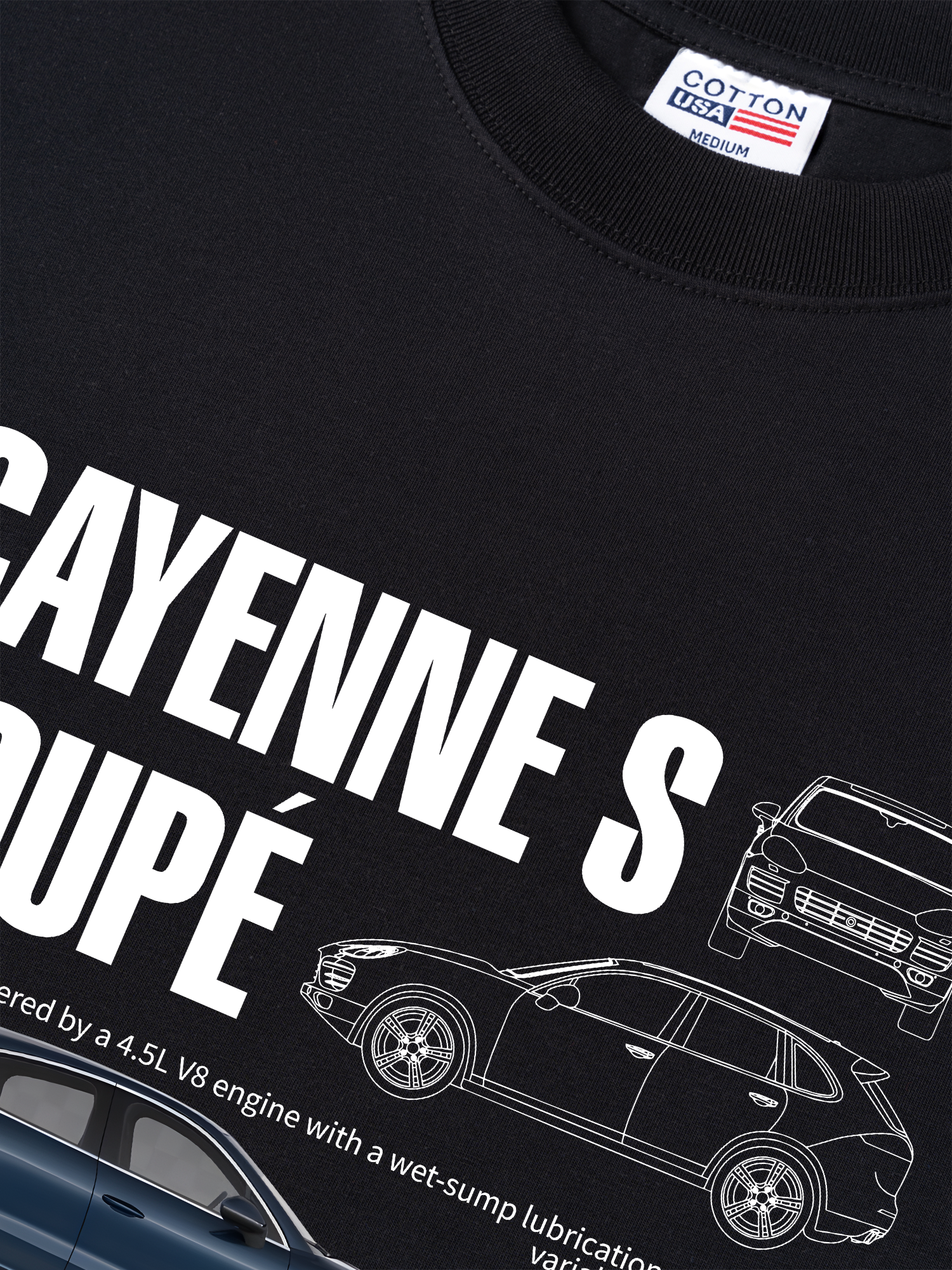 Áo Thun Relaxed Fit Cayenne S Coupe Classic