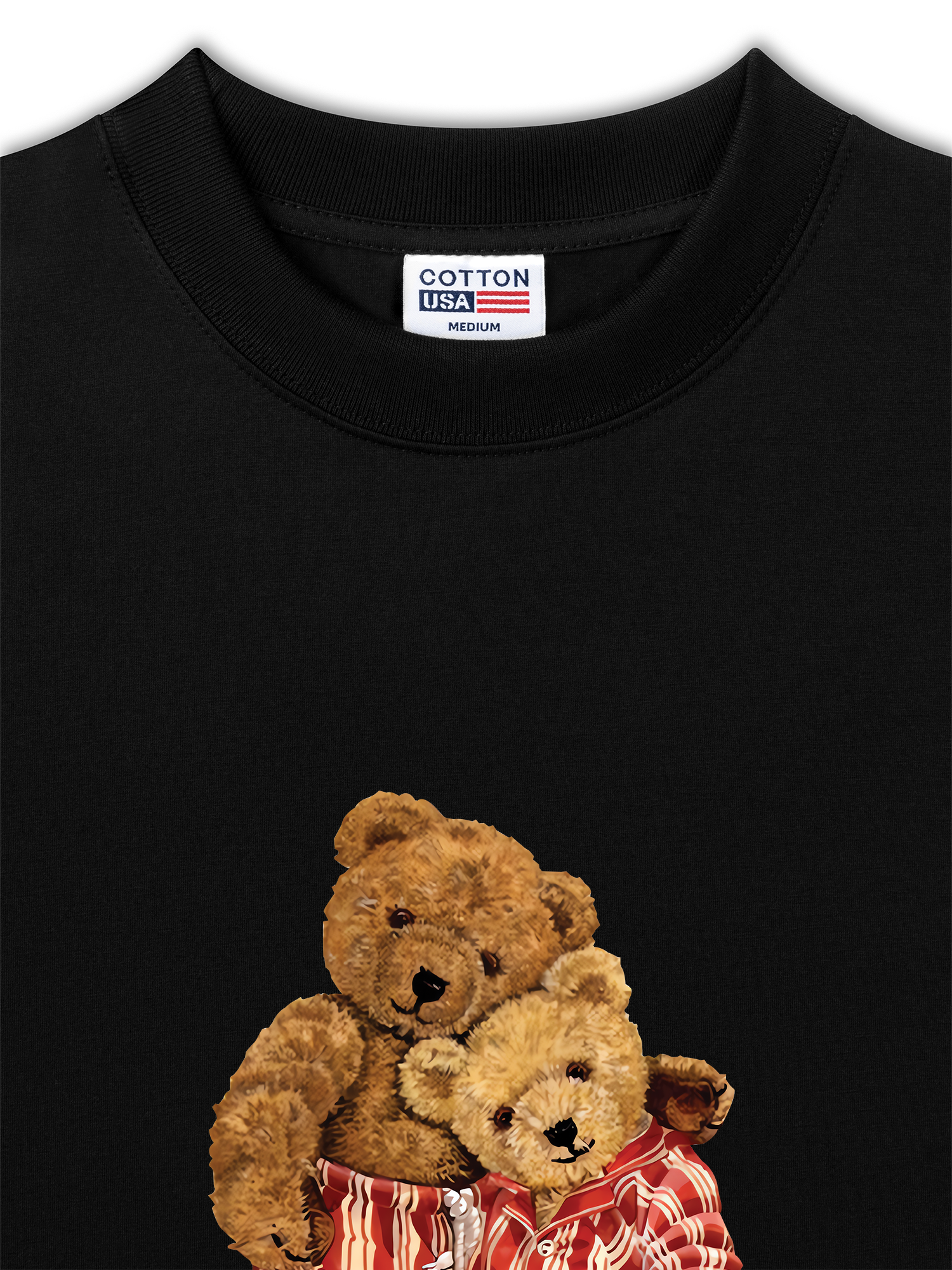 Áo Thun Relaxed Fit  Couple Bear Go To Bed