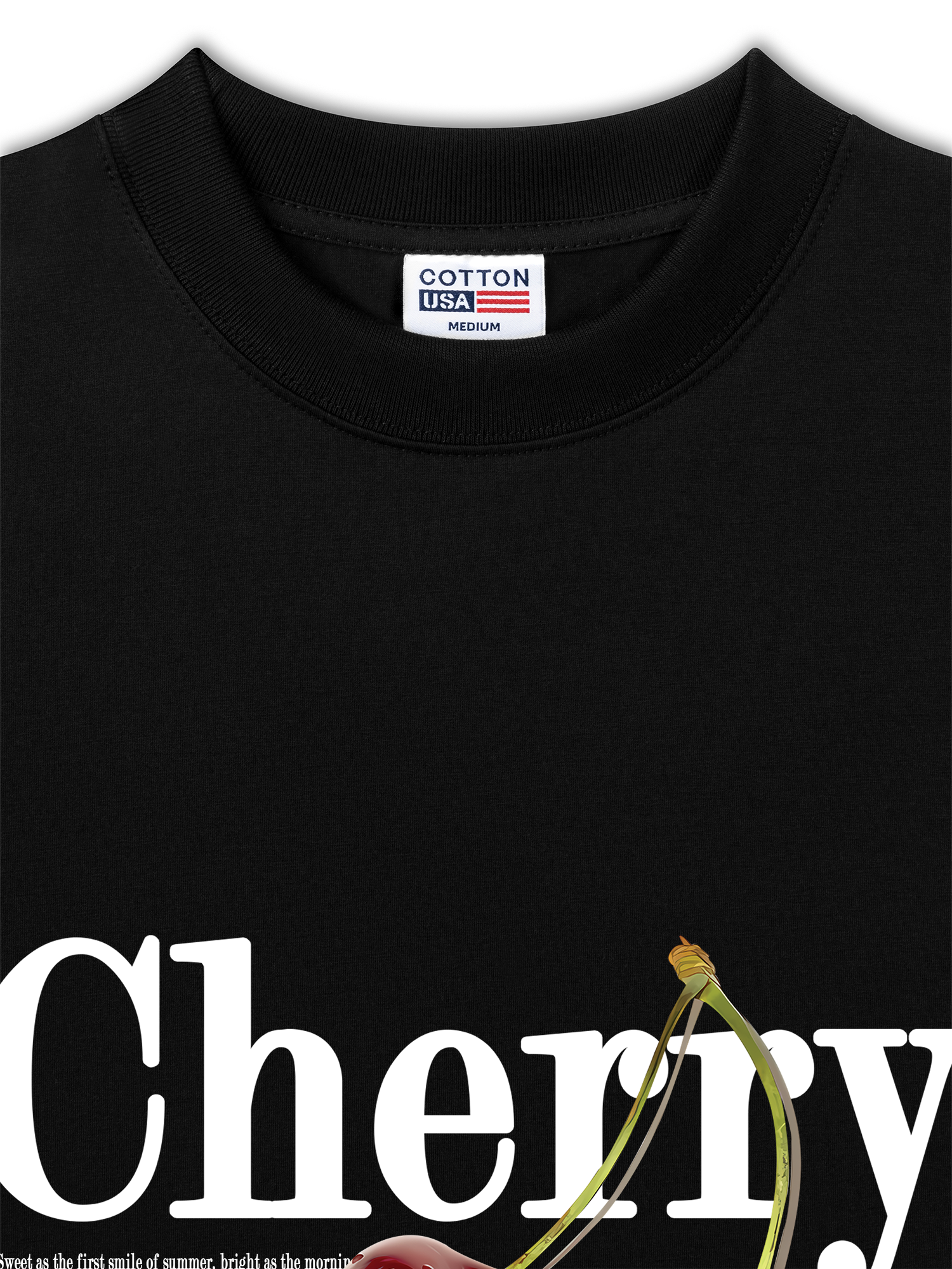 Áo Thun Relaxed Fit Cherry Fresh