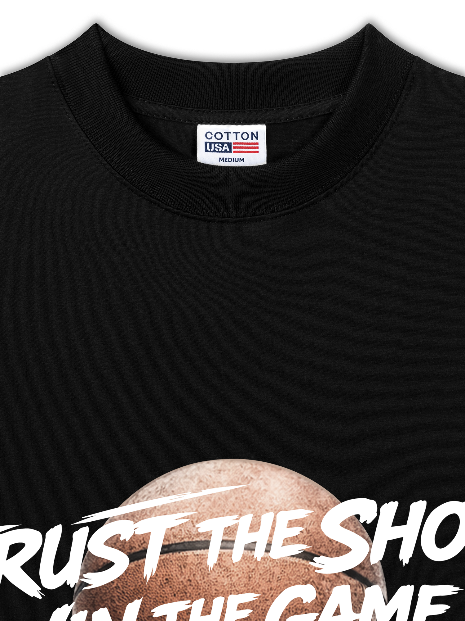 Áo Thun Relaxed Fit  Basketball Trust The Shot Win The Game