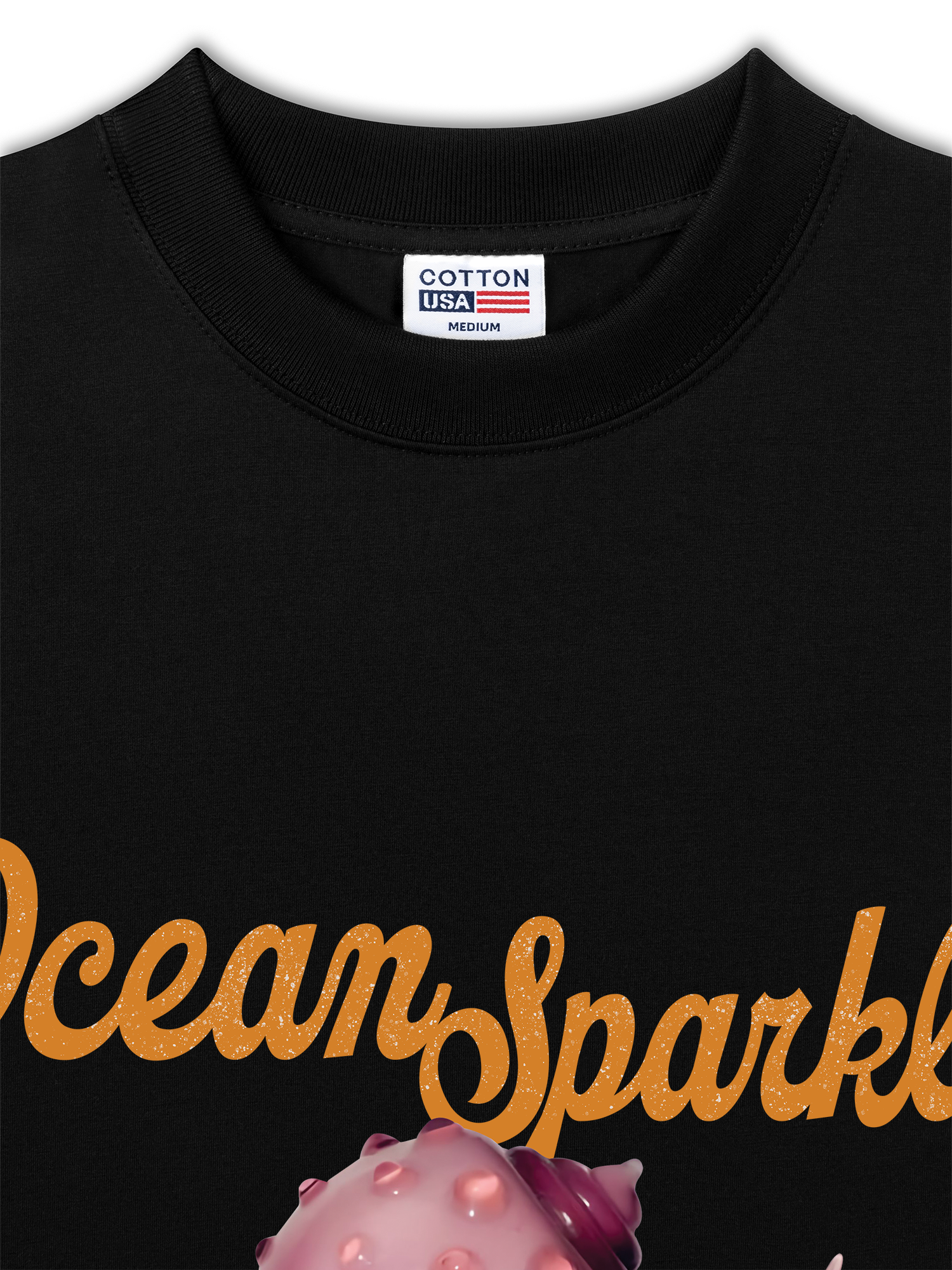 Áo Thun Relaxed Fit Bling Ocean Sparkle