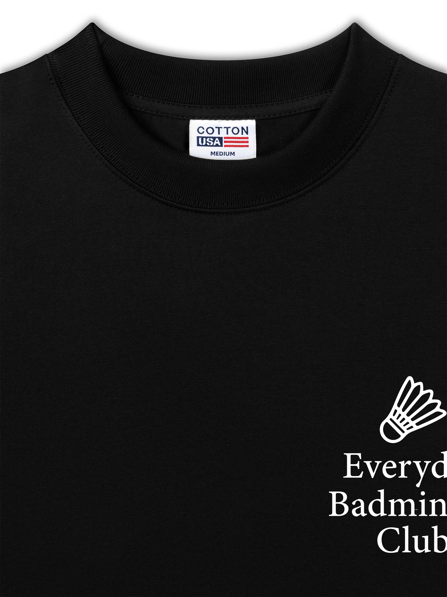 Áo Thun Relaxed Fit Everyday Badminton Club