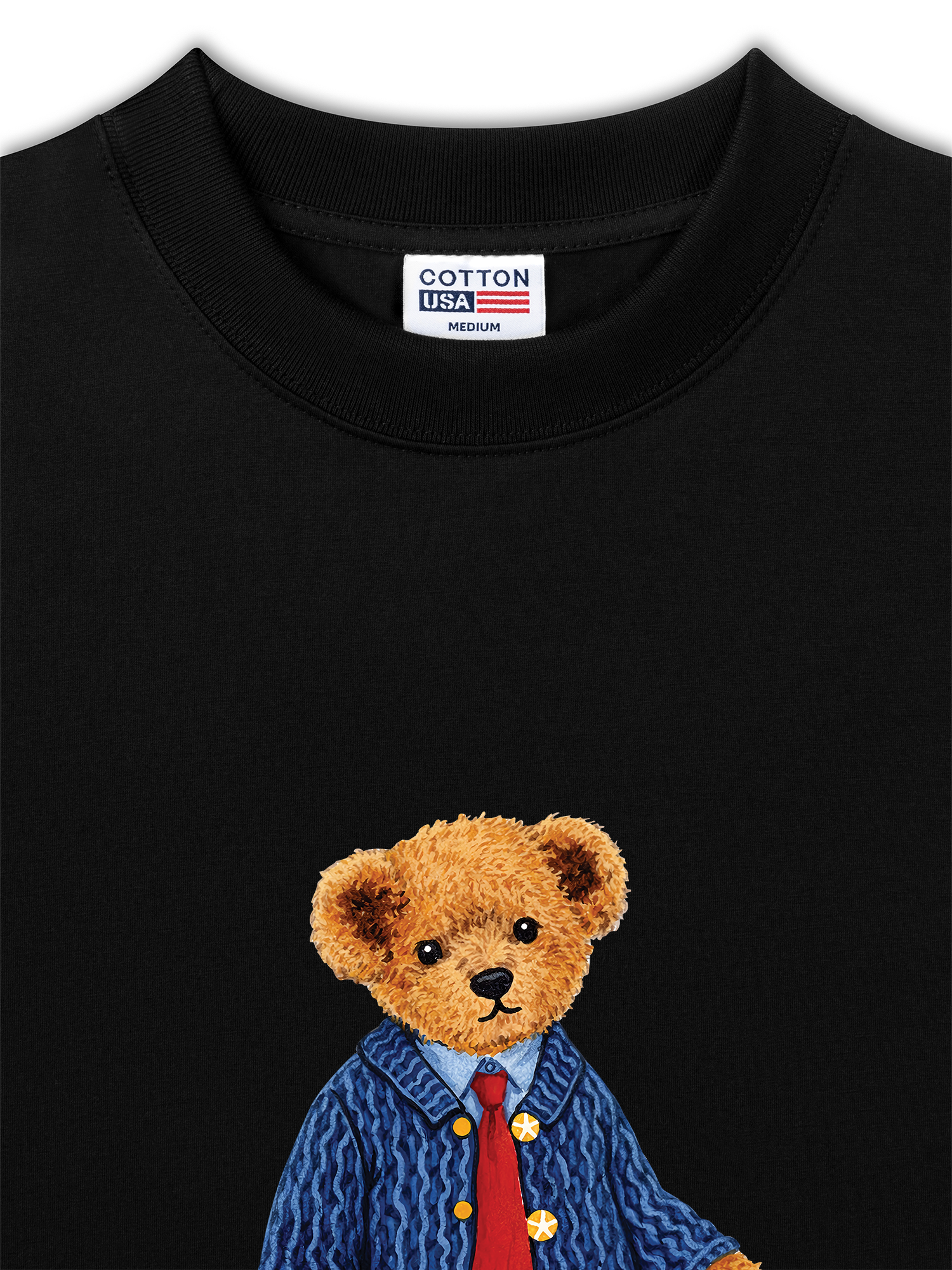 Áo Thun Relaxed Fit Soft Boy Bear