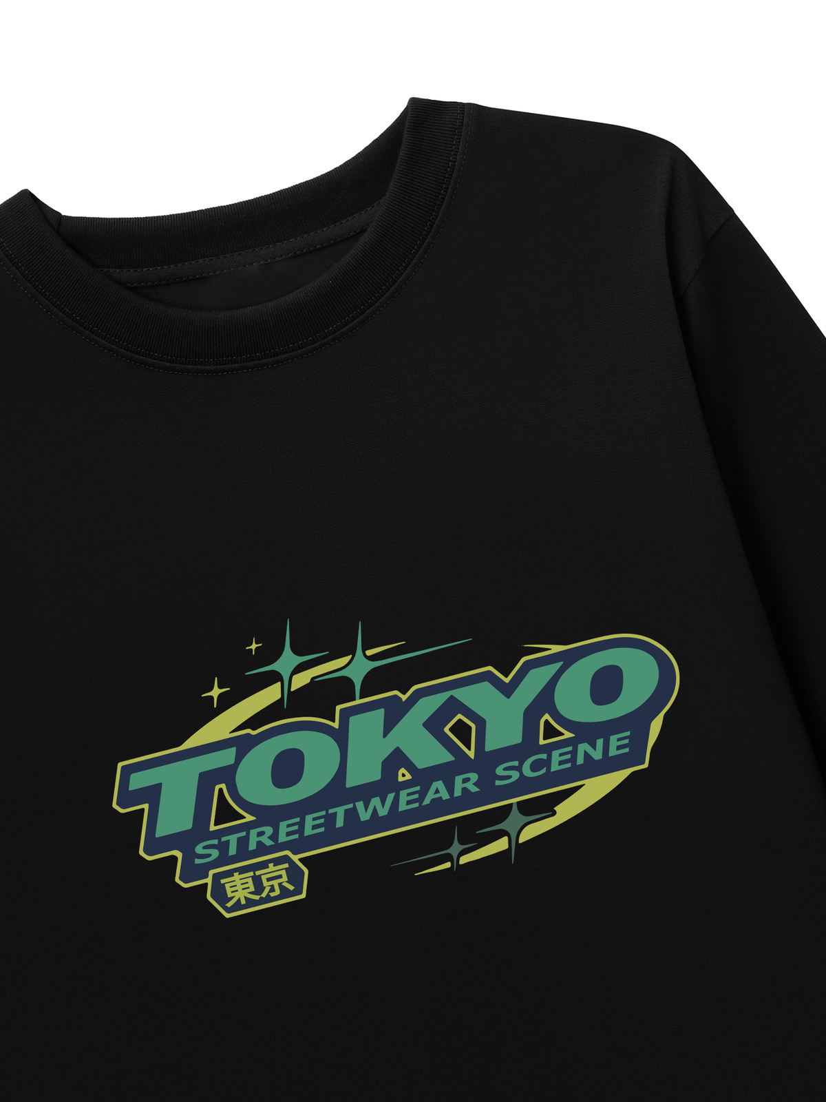 Áo Thun Dài Tay City Tokyo Streetwear Scene