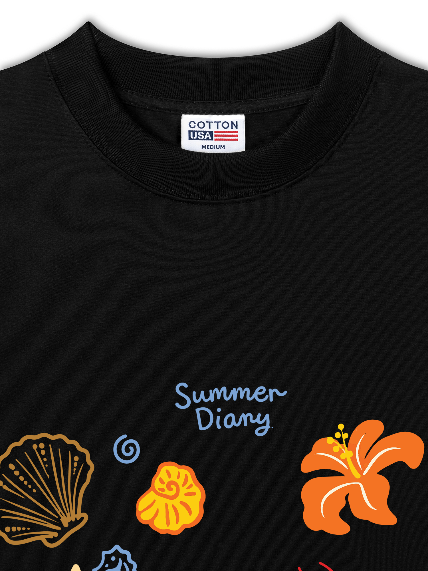 Áo Thun Relaxed Fit Summer Diary