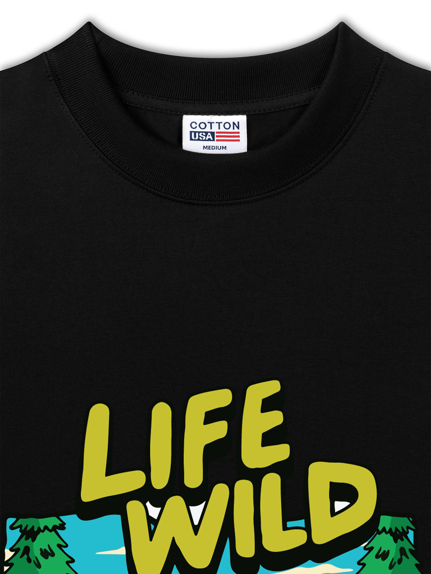 Áo Thun Relaxed Fit Adventure Life Wild