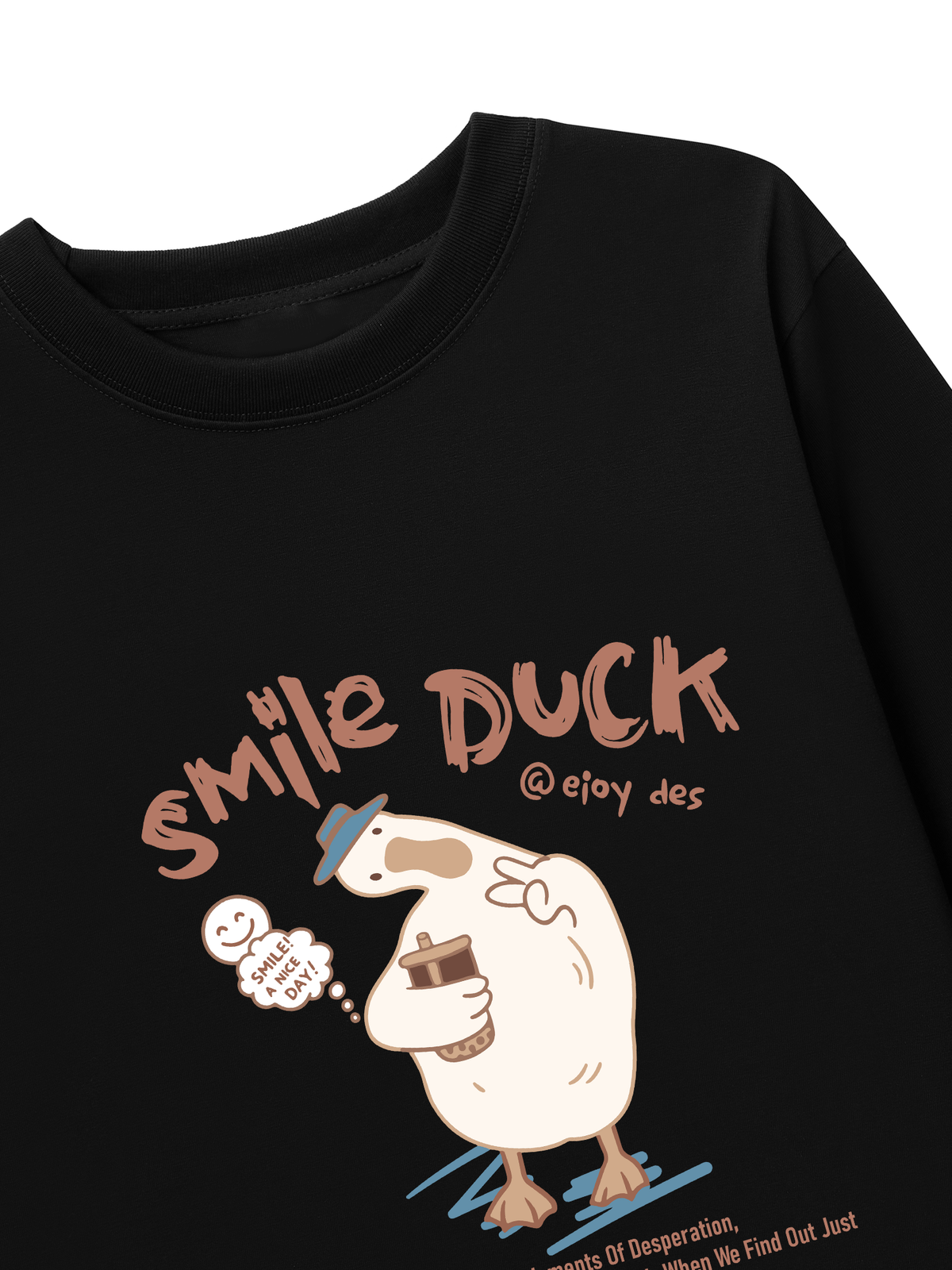 Áo Thun Dài Tay Farm Smile Duck