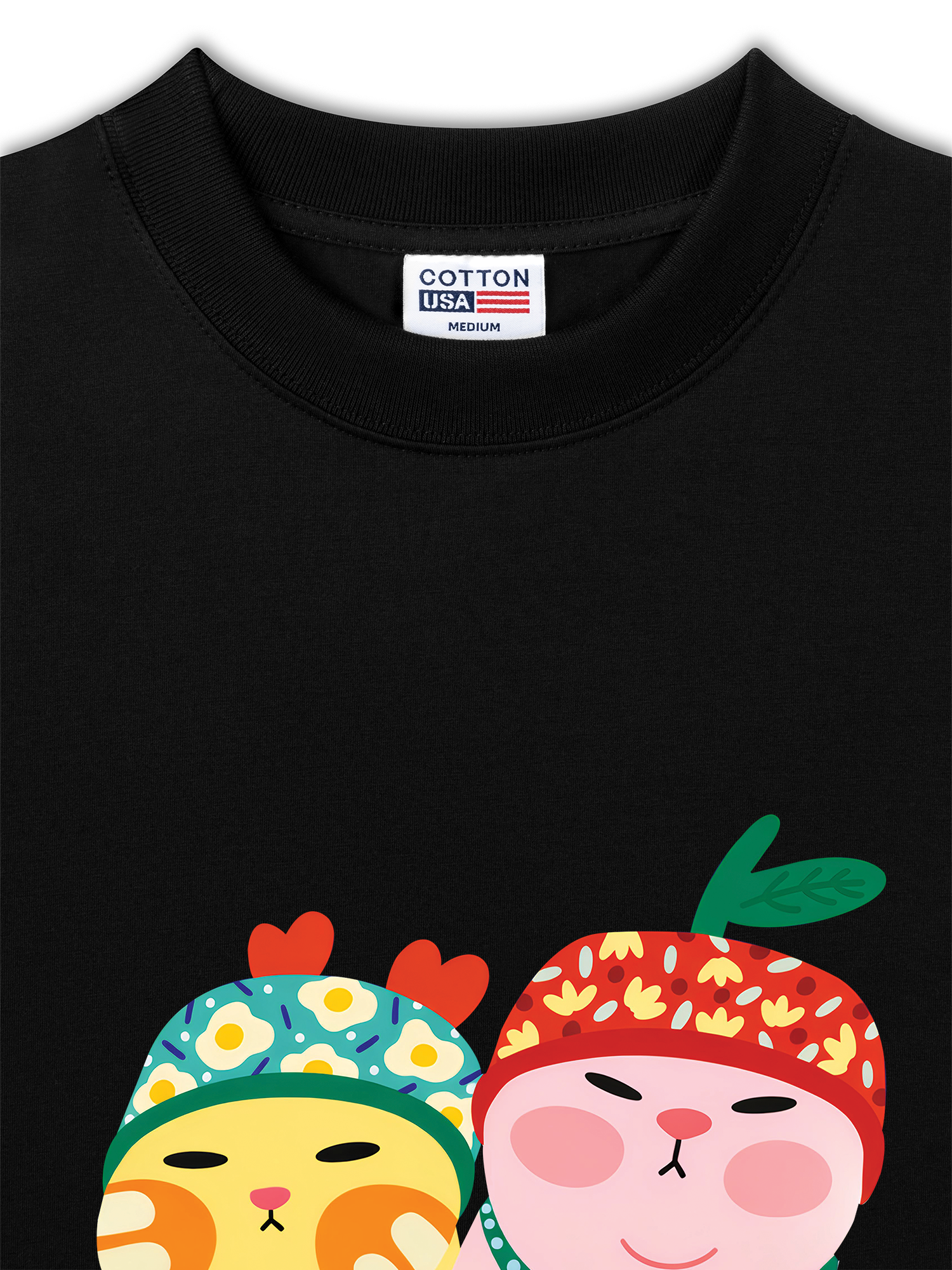 Áo Thun Relaxed Fit Fruit Meow Meow