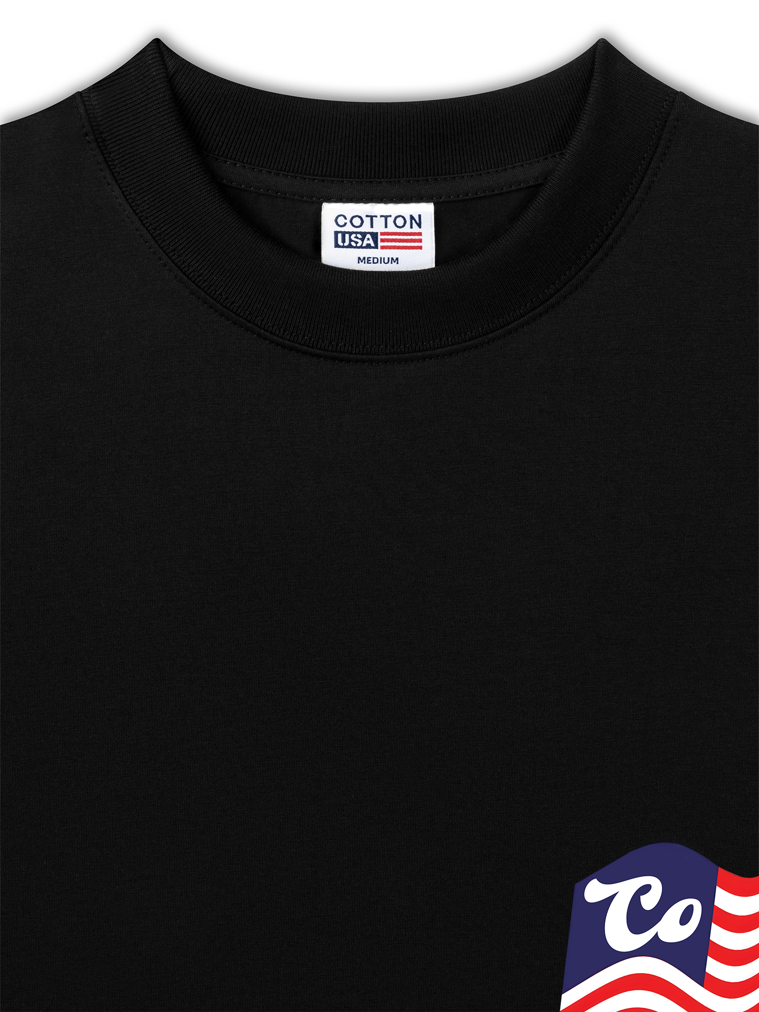 Áo Thun Relaxed Fit USA Cotton USA Flag