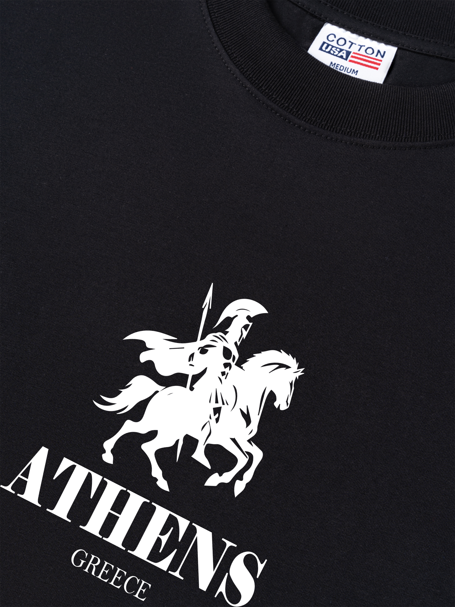 Áo Thun Relaxed Fit City Athens Greece