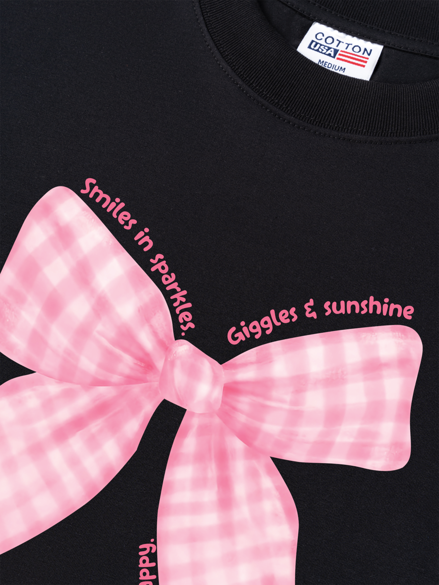 Áo Thun Relaxed Fit Pink Ribbon