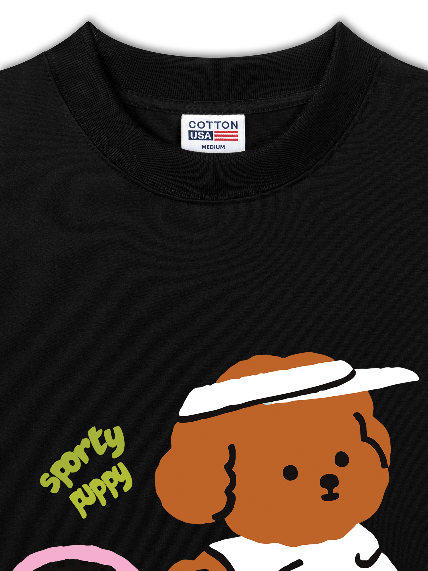 Áo Thun Relaxed Fit Soft Paw Sporty Puppy