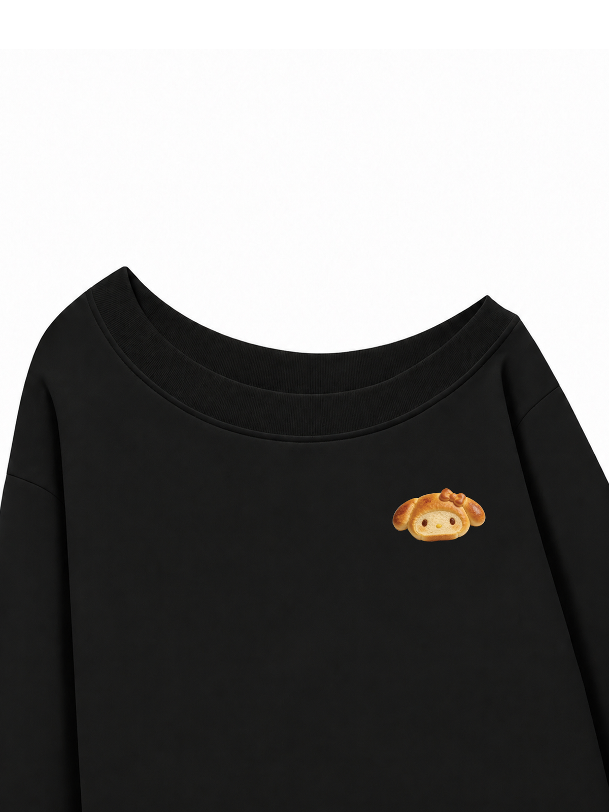 Áo Sweater Lệch Vai Nỉ Hai Da Bready Cutie