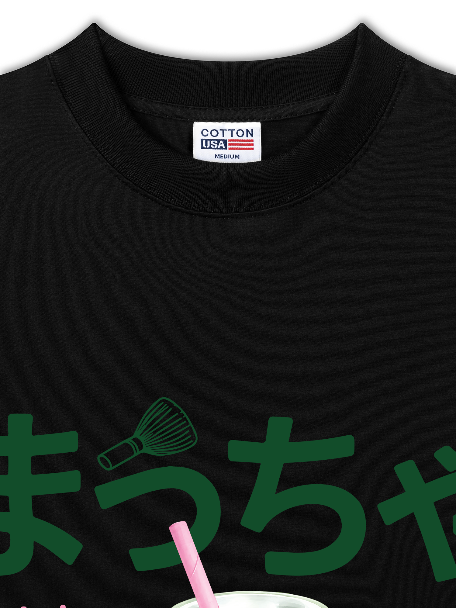 Áo Thun Relaxed Fit Daily Cup Matcha And Flower