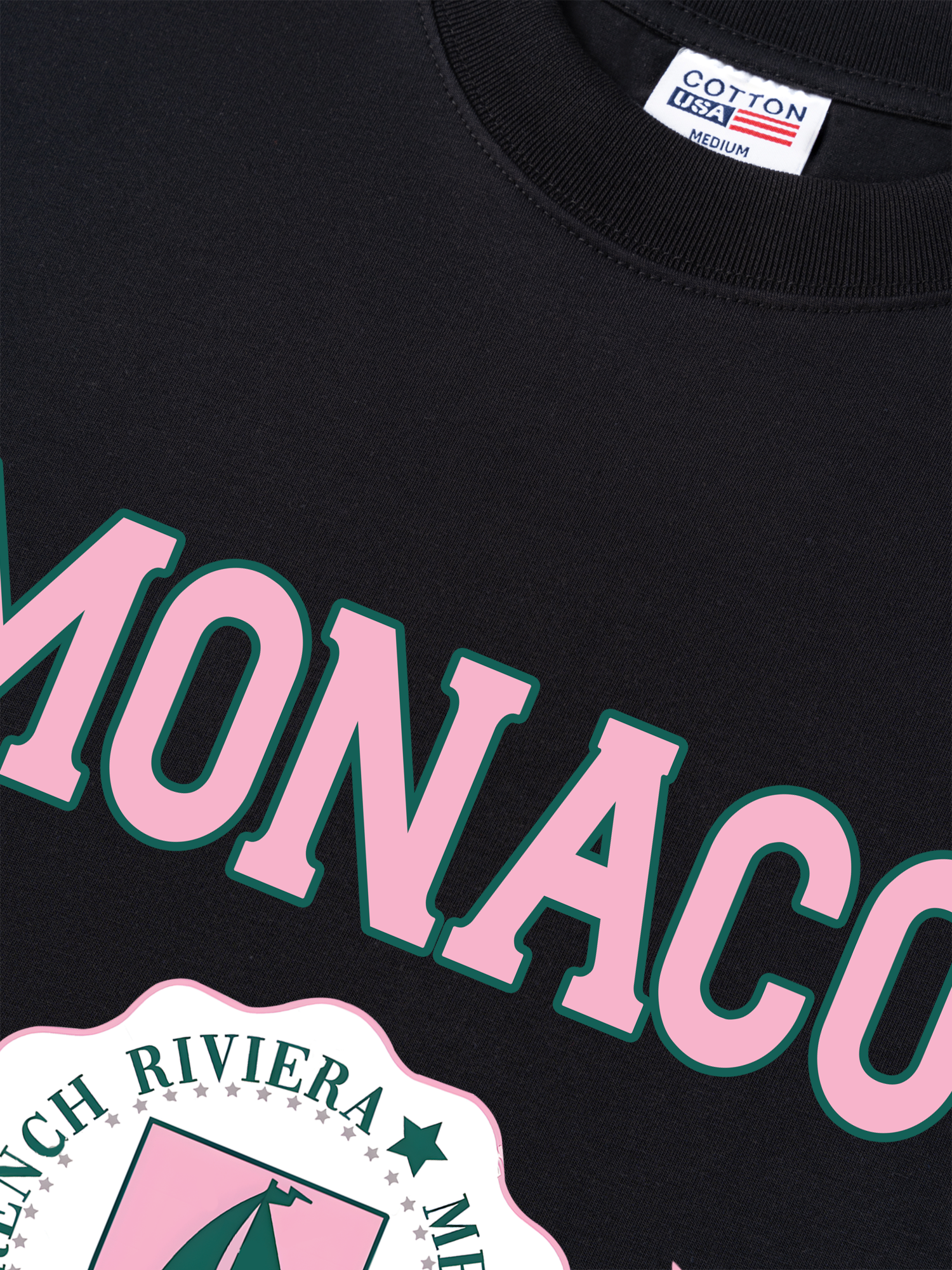 Áo Thun Relaxed Fit City Pink Monaco