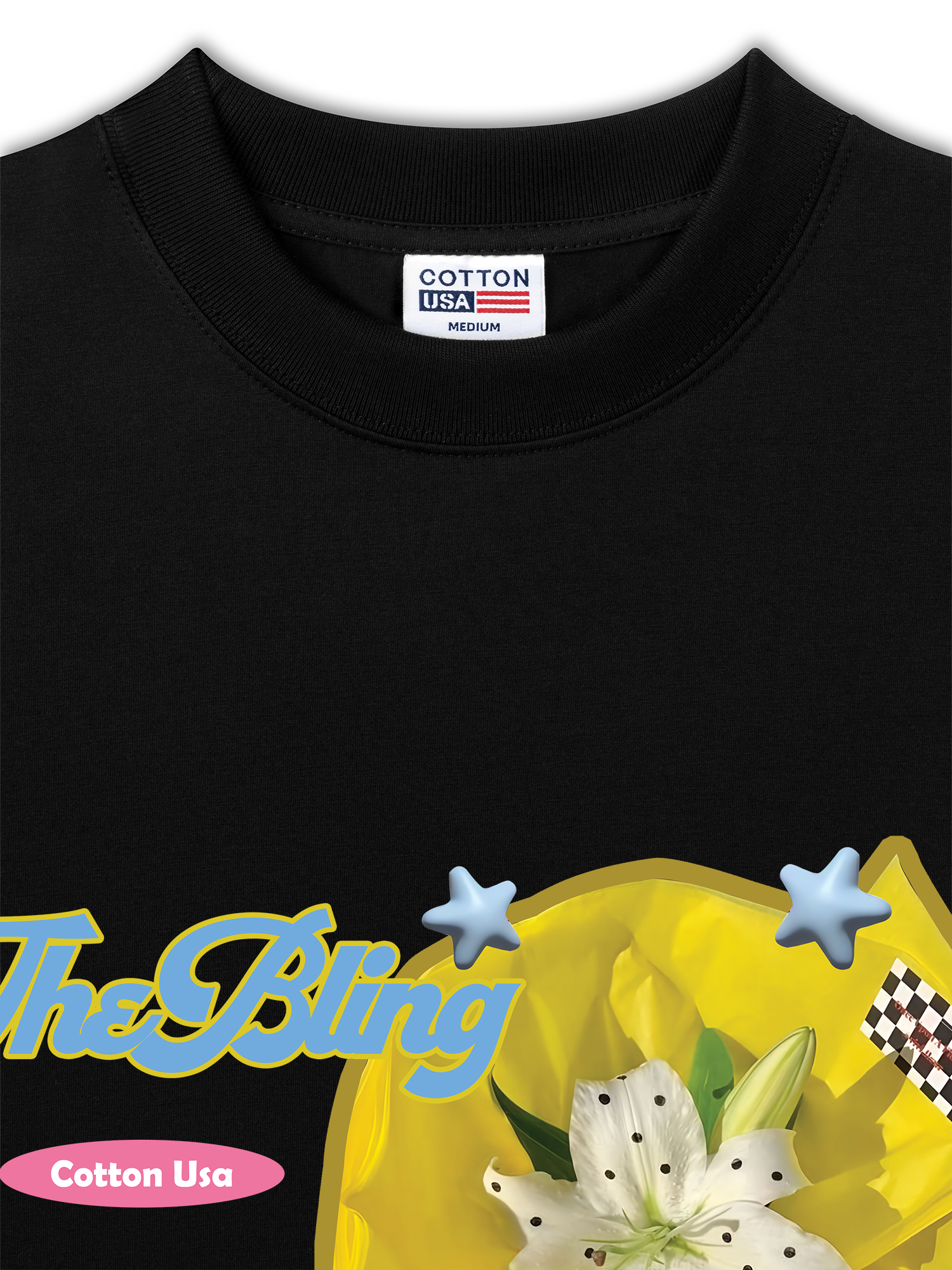 Áo Thun Relaxed Fit Bling The Bling Lily
