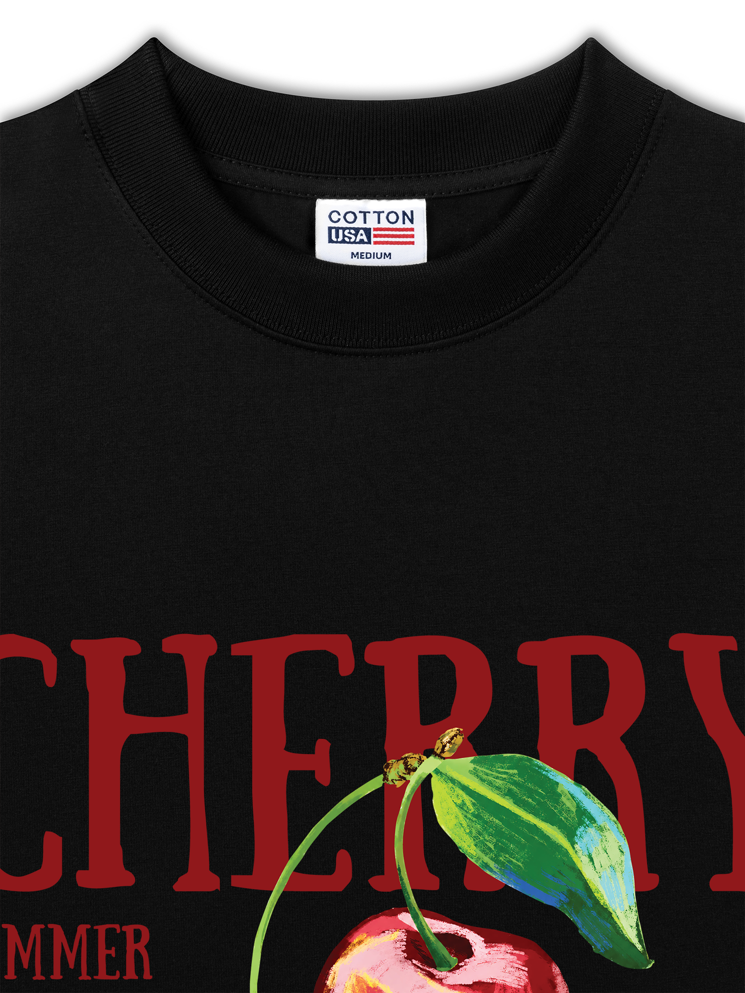Áo Thun Relaxed Fit Tropical Cherry Summer