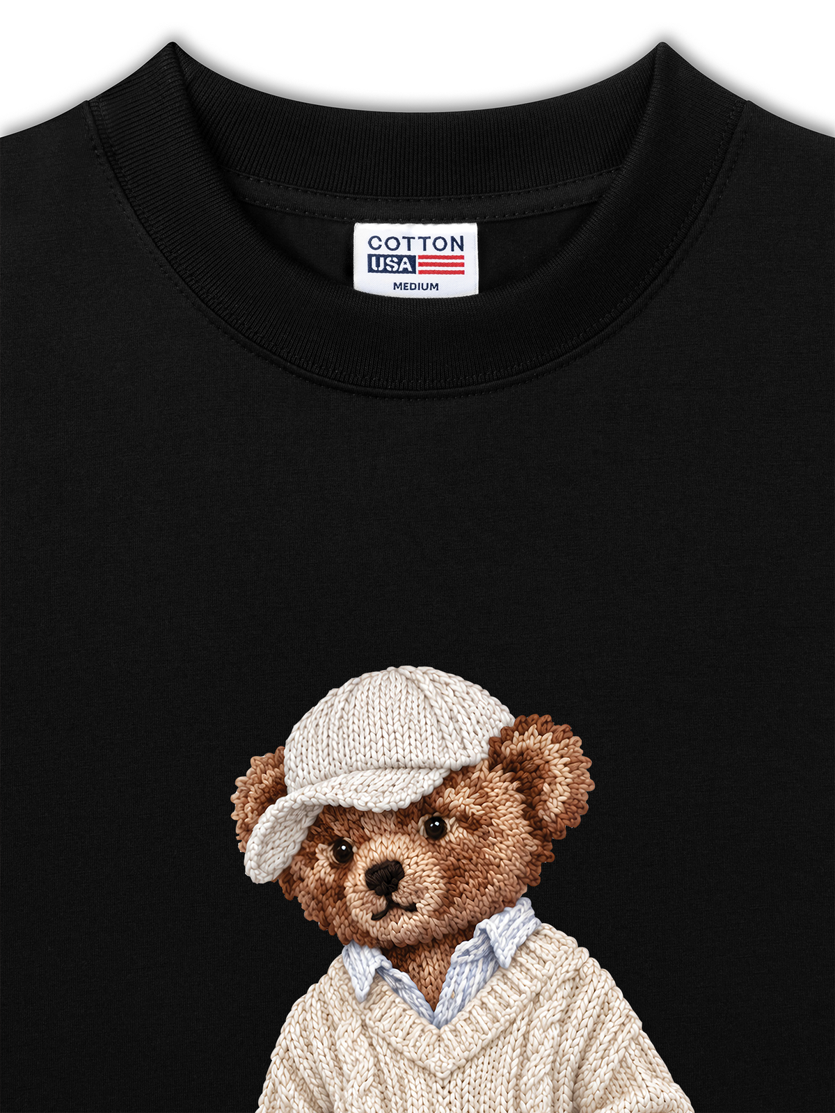 Áo Thun Relaxed Fit  Bear Daily Outfit