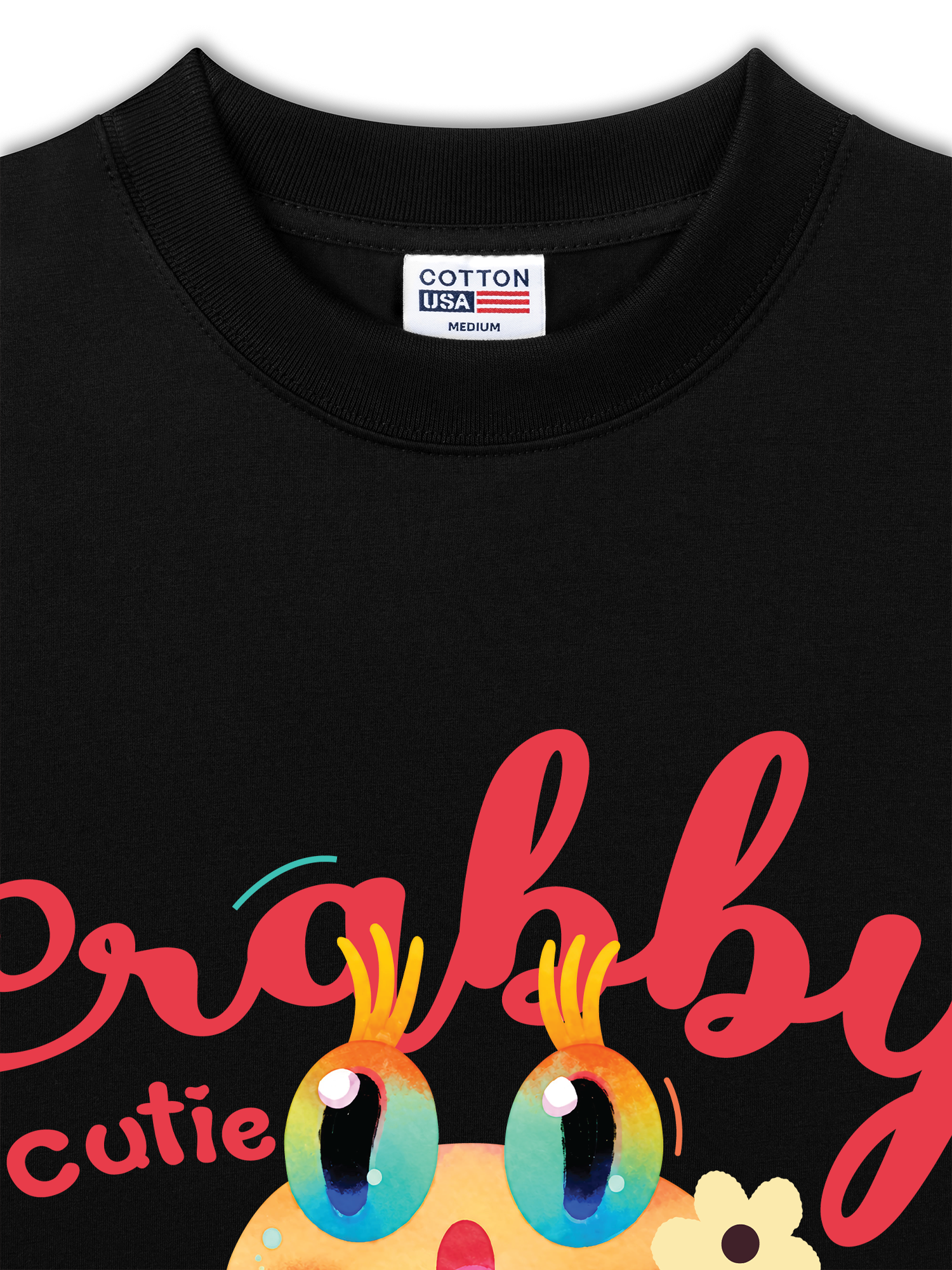 Áo Thun Relaxed Fit Tropical Crabby Cutie