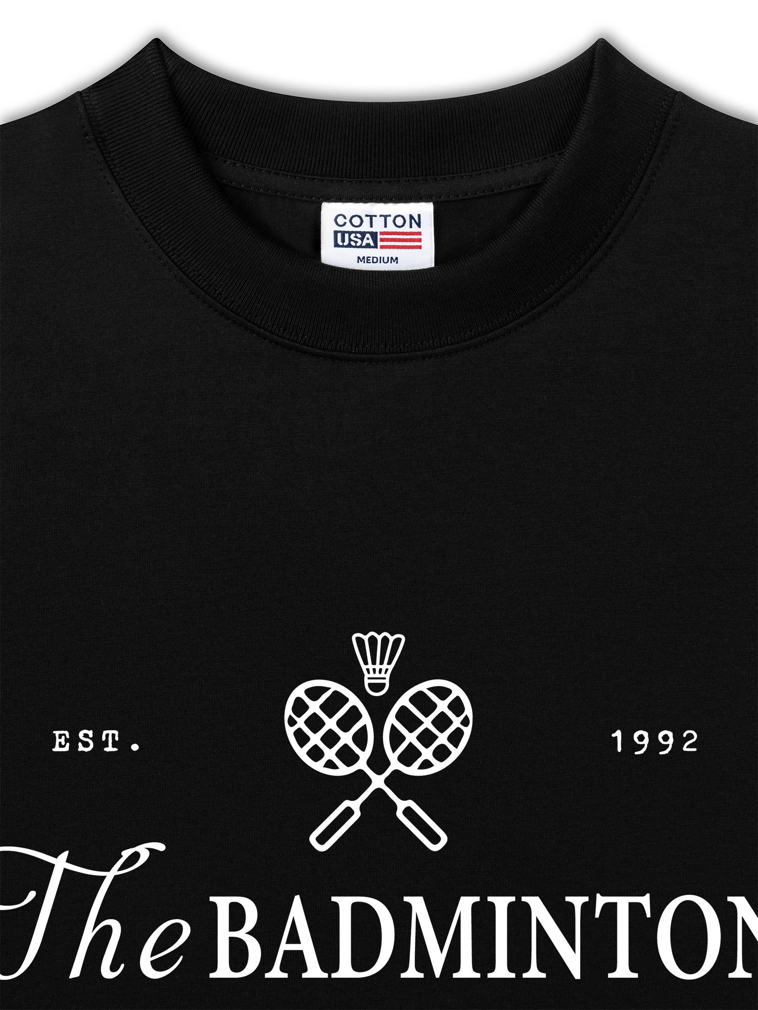Áo Thun Relaxed Fit The Badminton