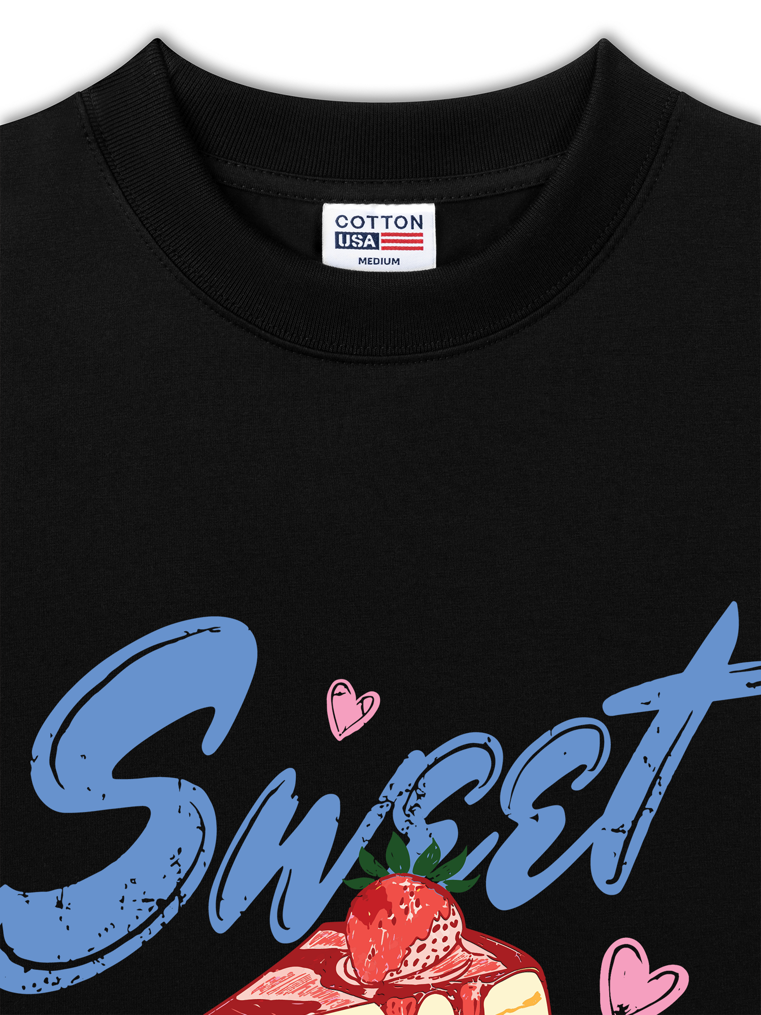 Áo Thun Relaxed Fit Sweet Cutie Strawberries