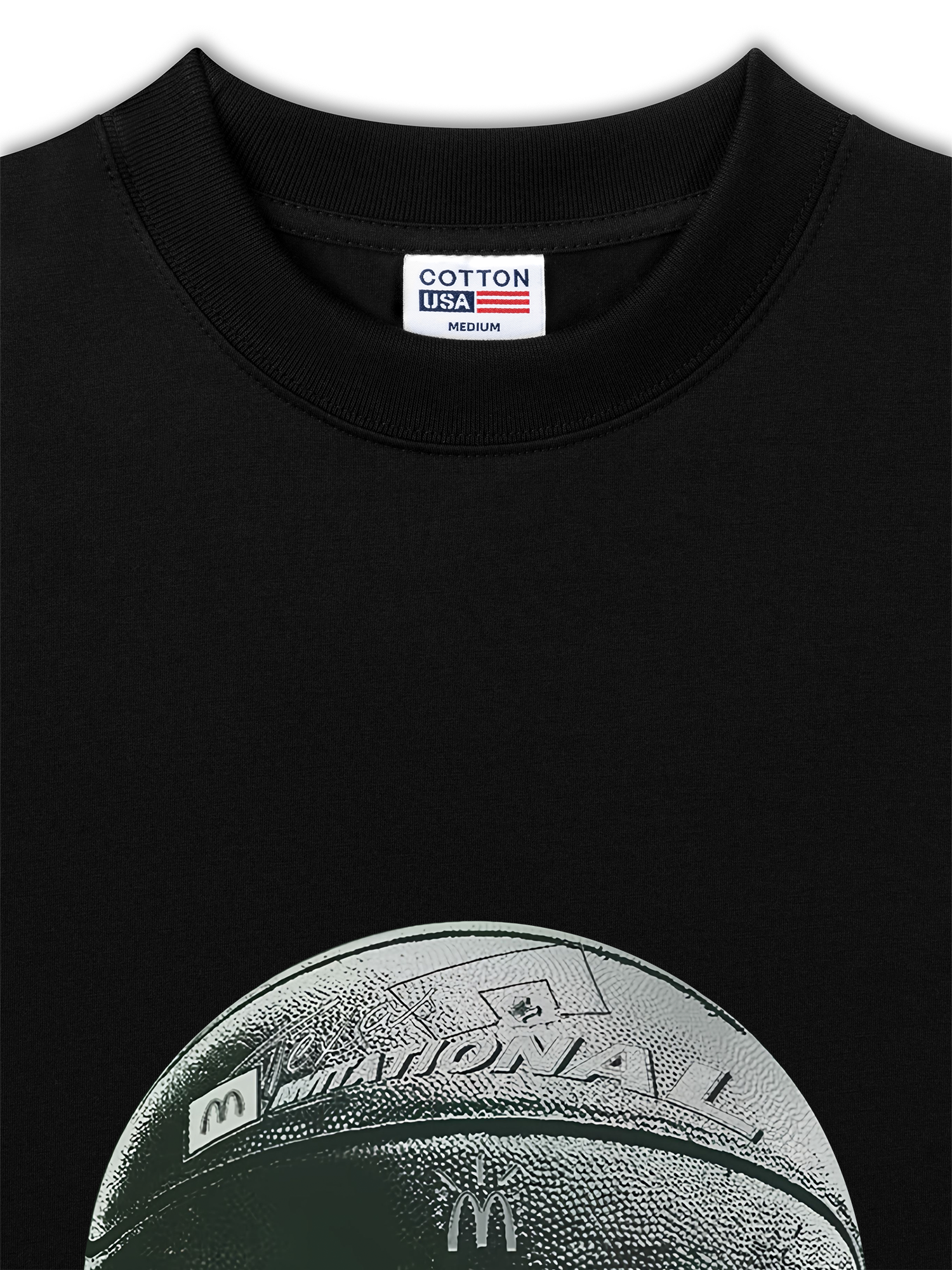 Áo Thun Relaxed Fit Basketball Silver Ball