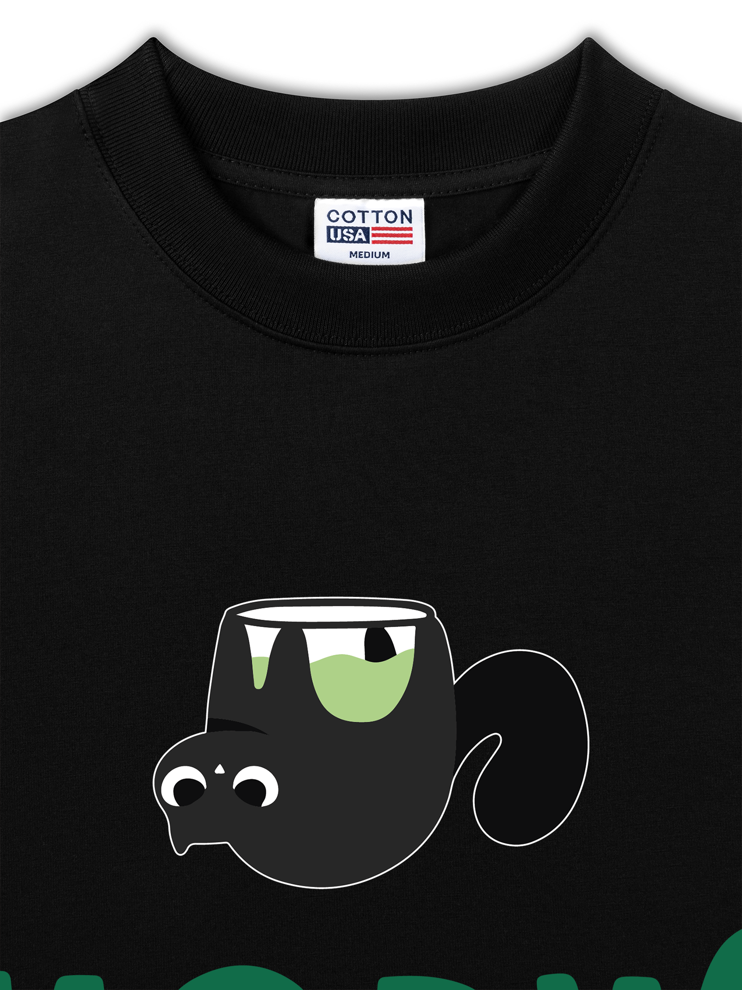 Áo Thun Relaxed Fit Soft Paw Meaw-tcha