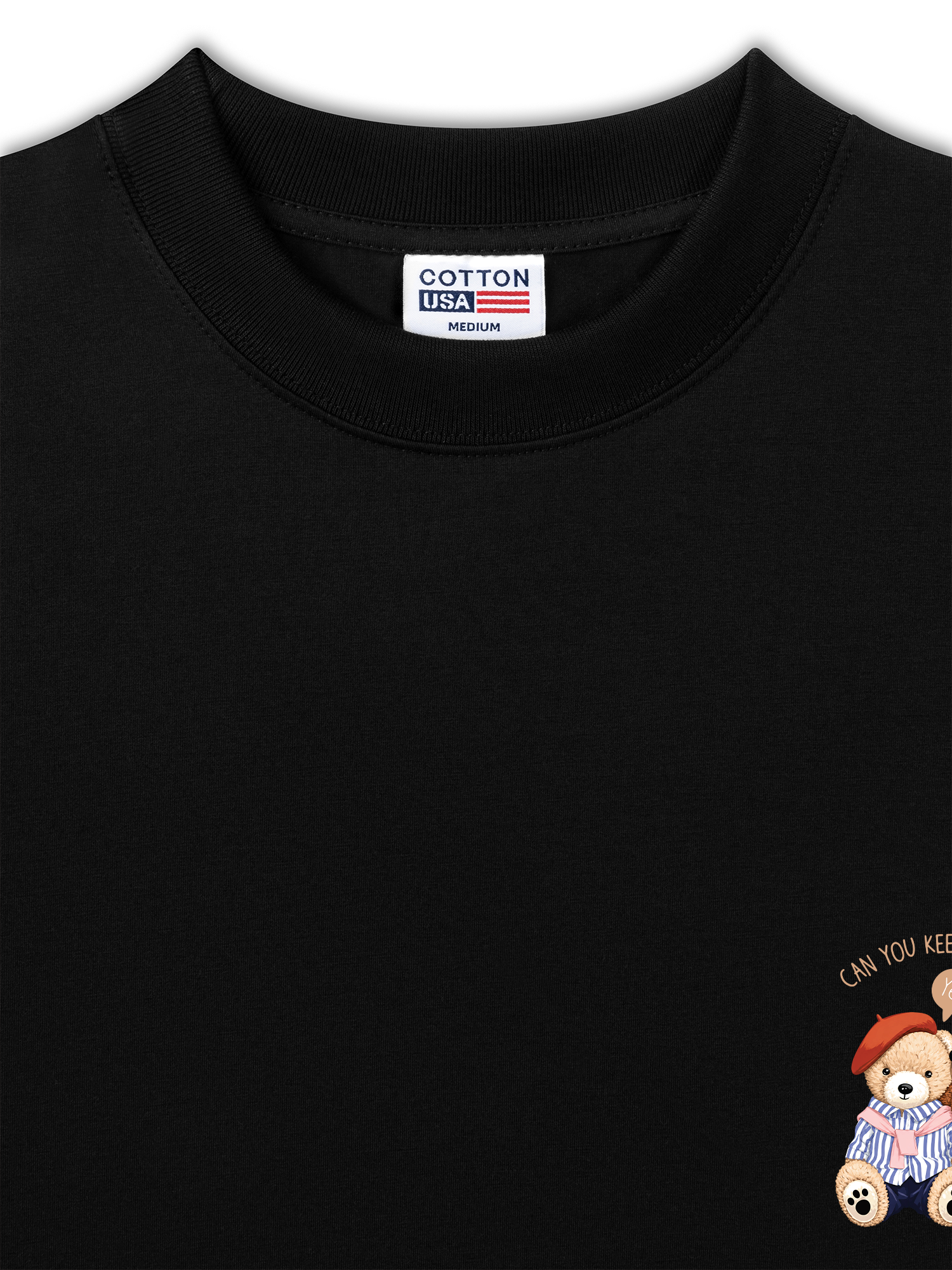 Áo Thun Relaxed Fit Bear Town Cutie Couple Bear