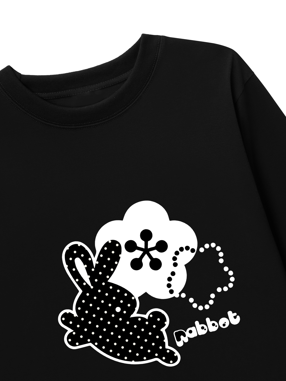 Áo Thun Dài Tay Dotty Mood Cute Bunny