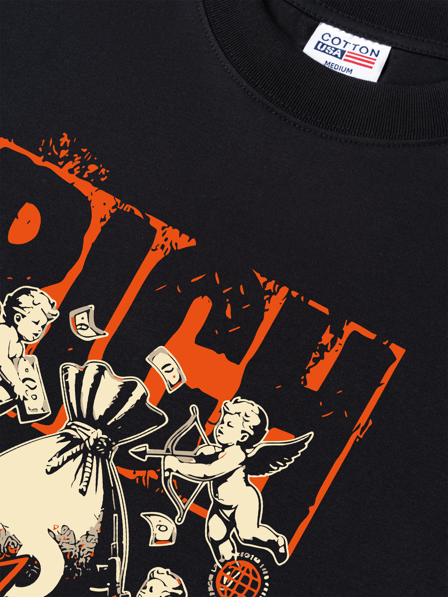 Áo Thun Relaxed Fit Money The Spirit Of The Hustler