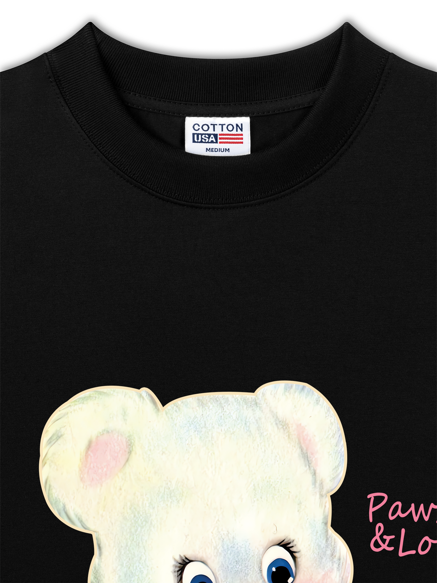 Áo Thun Relaxed Fit Soft Paw Paw Love