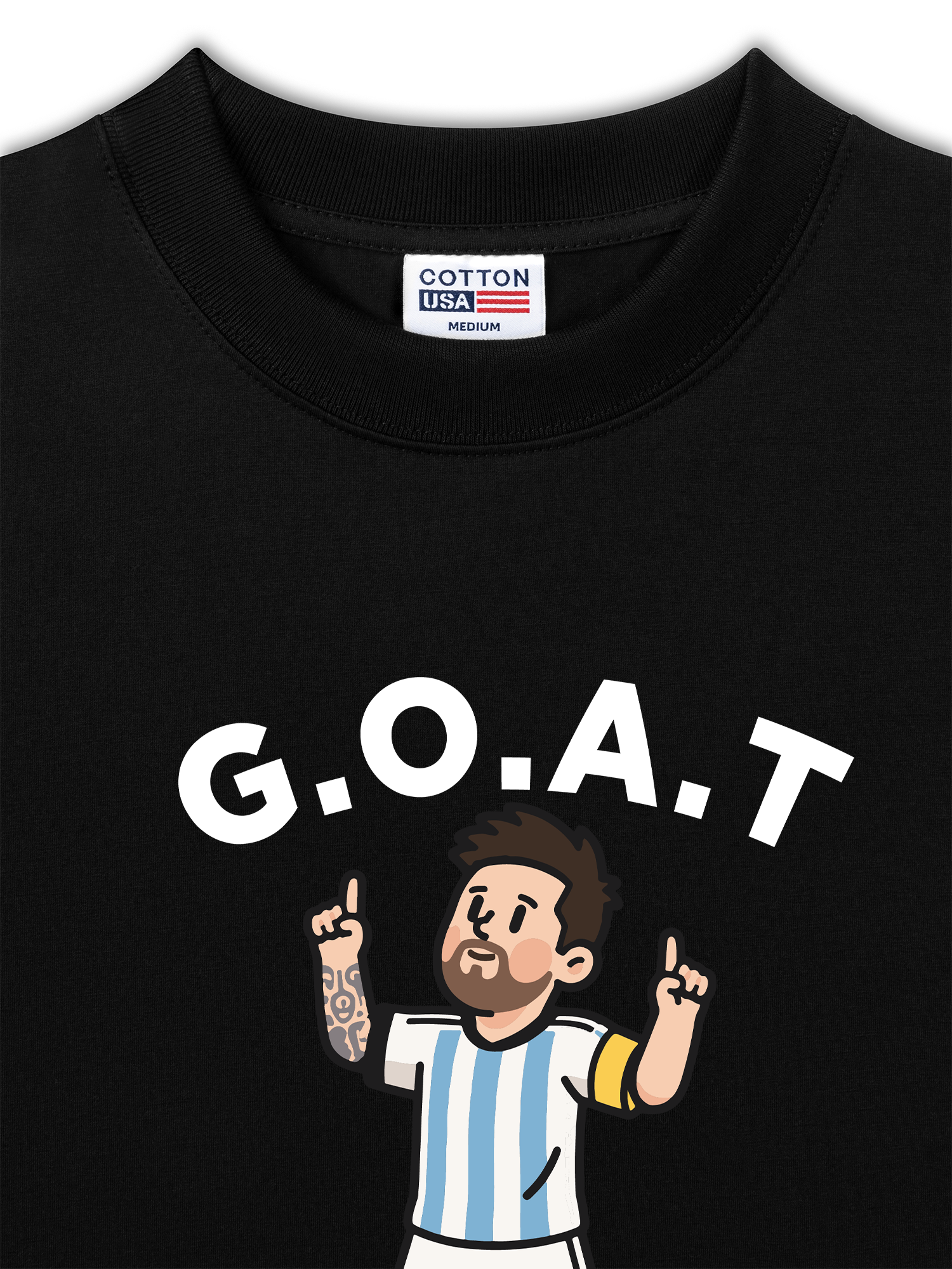 Áo Thun Relaxed Fit Soccer GOAT