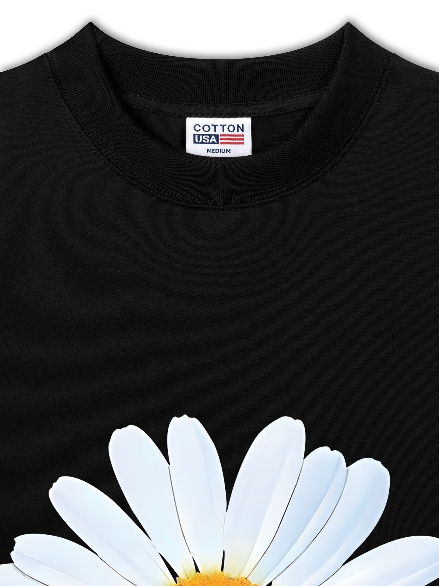 Áo Thun Relaxed Fit Floral Design For VIP Daisy Flower